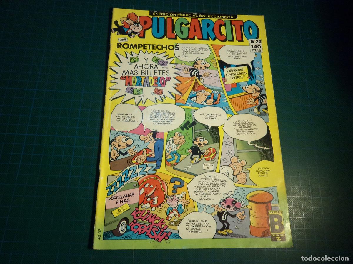 C&oacute;mics: Pulgarcito. N&ordm; 24. Ediciones B. (Ref. 21-B)