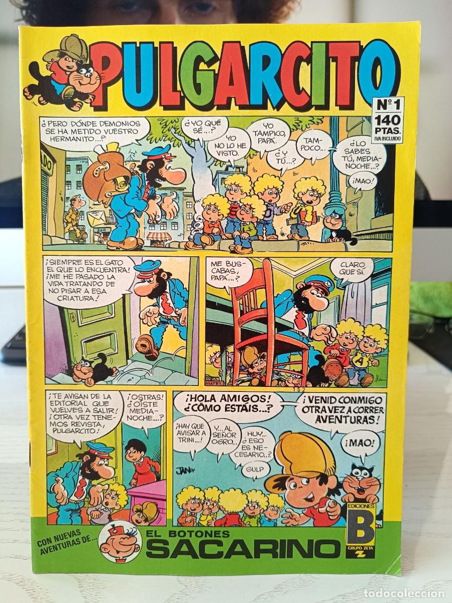 C&oacute;mics: PULGARCITO NUMERO 1 - EDICIONES B - VER FOTOS