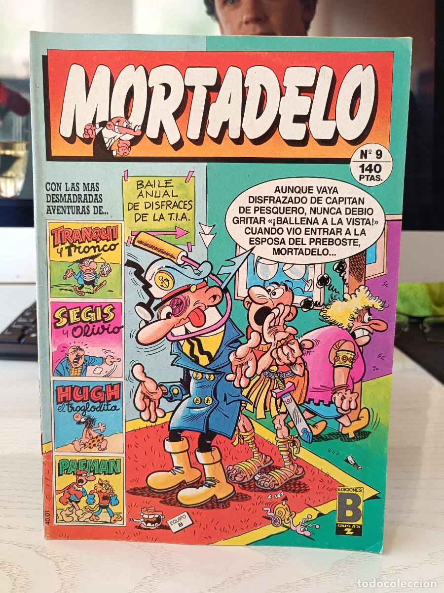 C&oacute;mics: MORTADELO NUMERO 9 - EDICIONES B - VER FOTOS