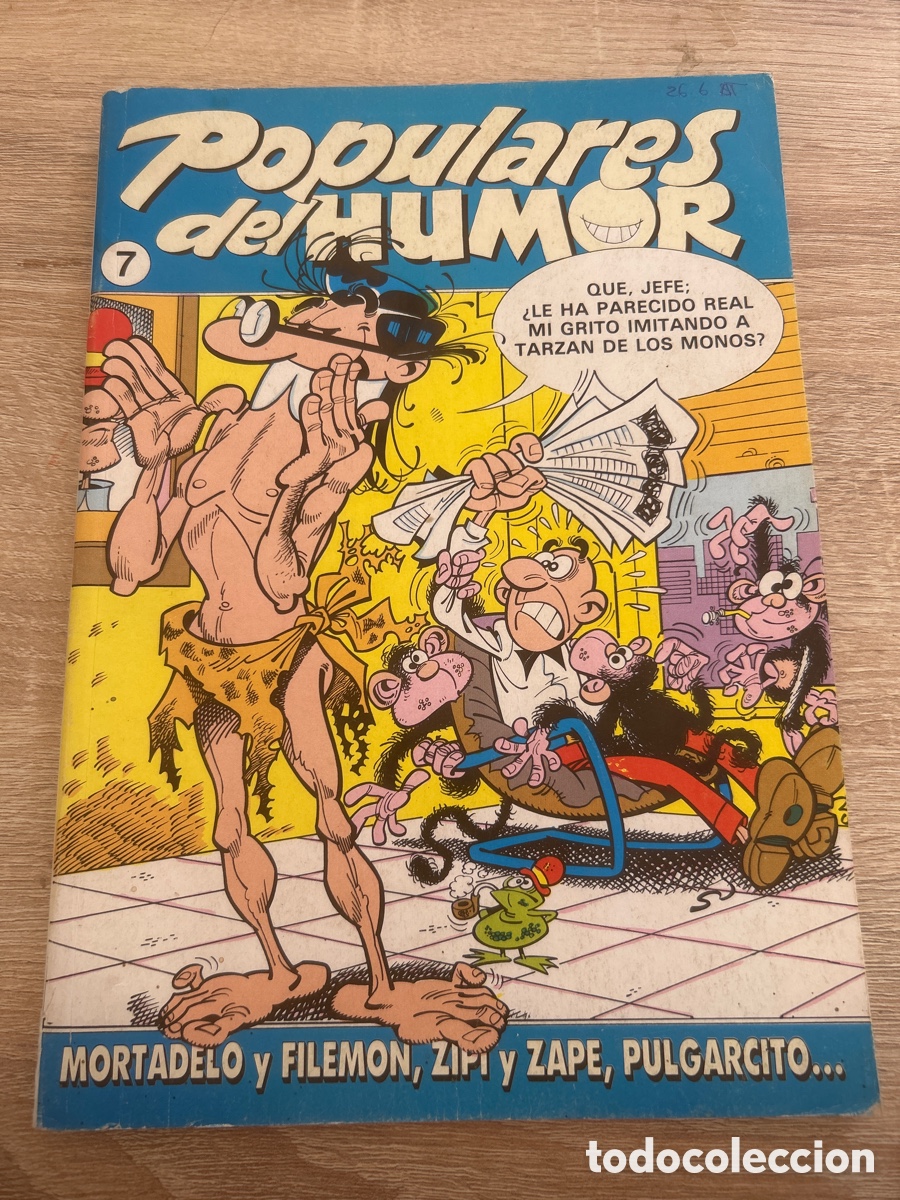 C&oacute;mics: Populares del humor n&uacute;m 7