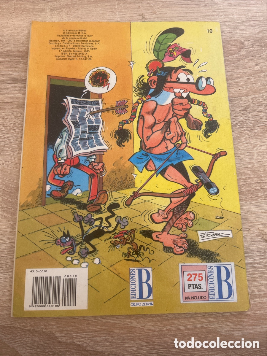 C&oacute;mics: Mortadelo y Filem&oacute;n n&uacute;m 10 primera edici&oacute;n - Foto 2