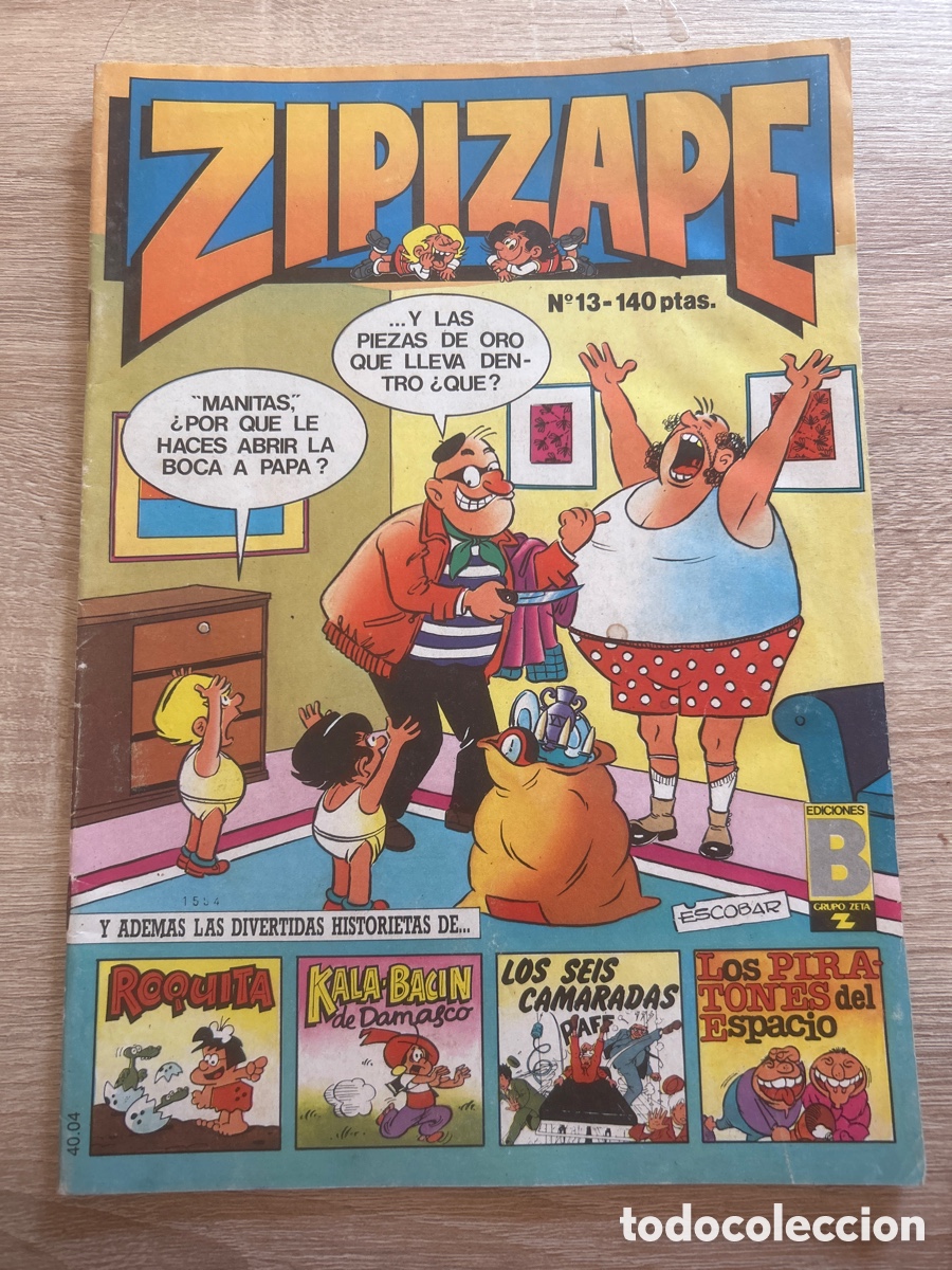 C&oacute;mics: Zipi zape n&uacute;m 13 ediciones B