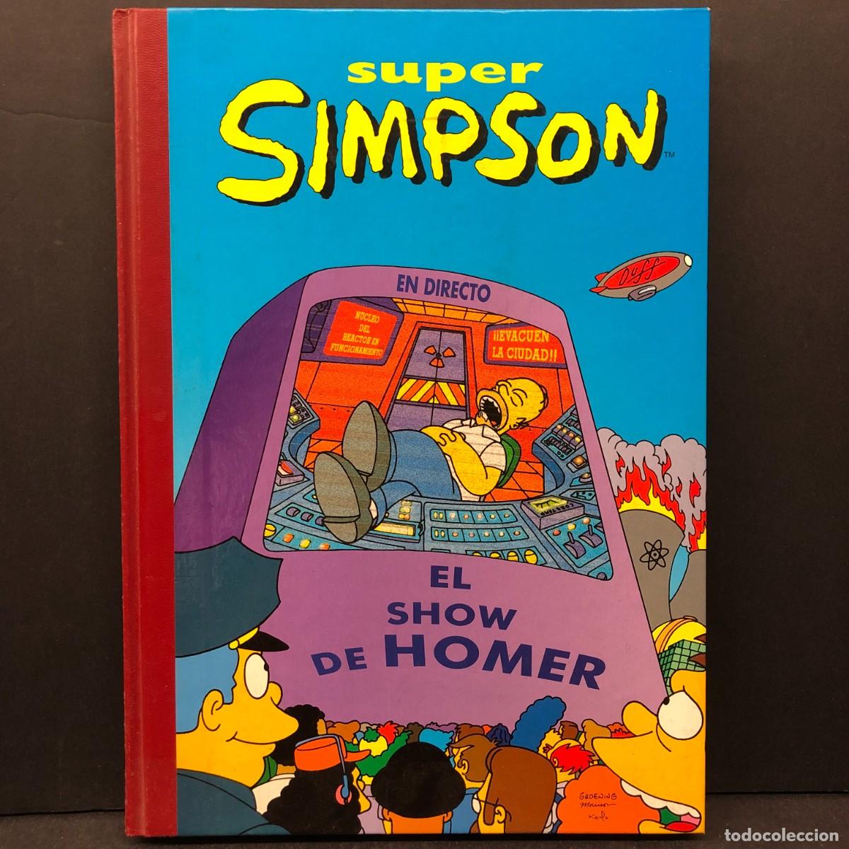 C&oacute;mics: SUPER SIMPSONS - EL SHOW DE HOMER - GROENING - EDICIONES B - BRUGUERA - 6 / 416