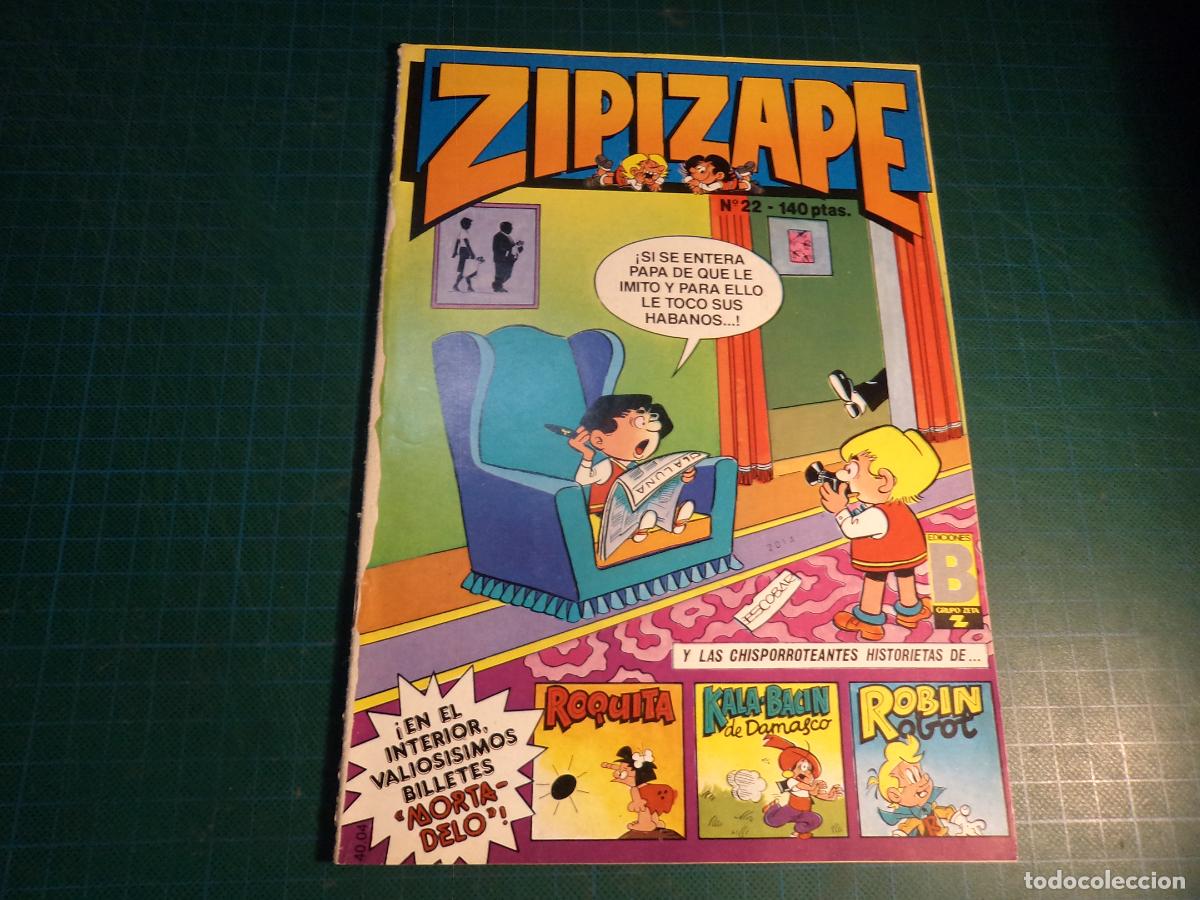 C&oacute;mics: Zipizape. N&ordm; 22. Ediciones B. Procede de retapado. (Ref. 21-B). - Foto 1