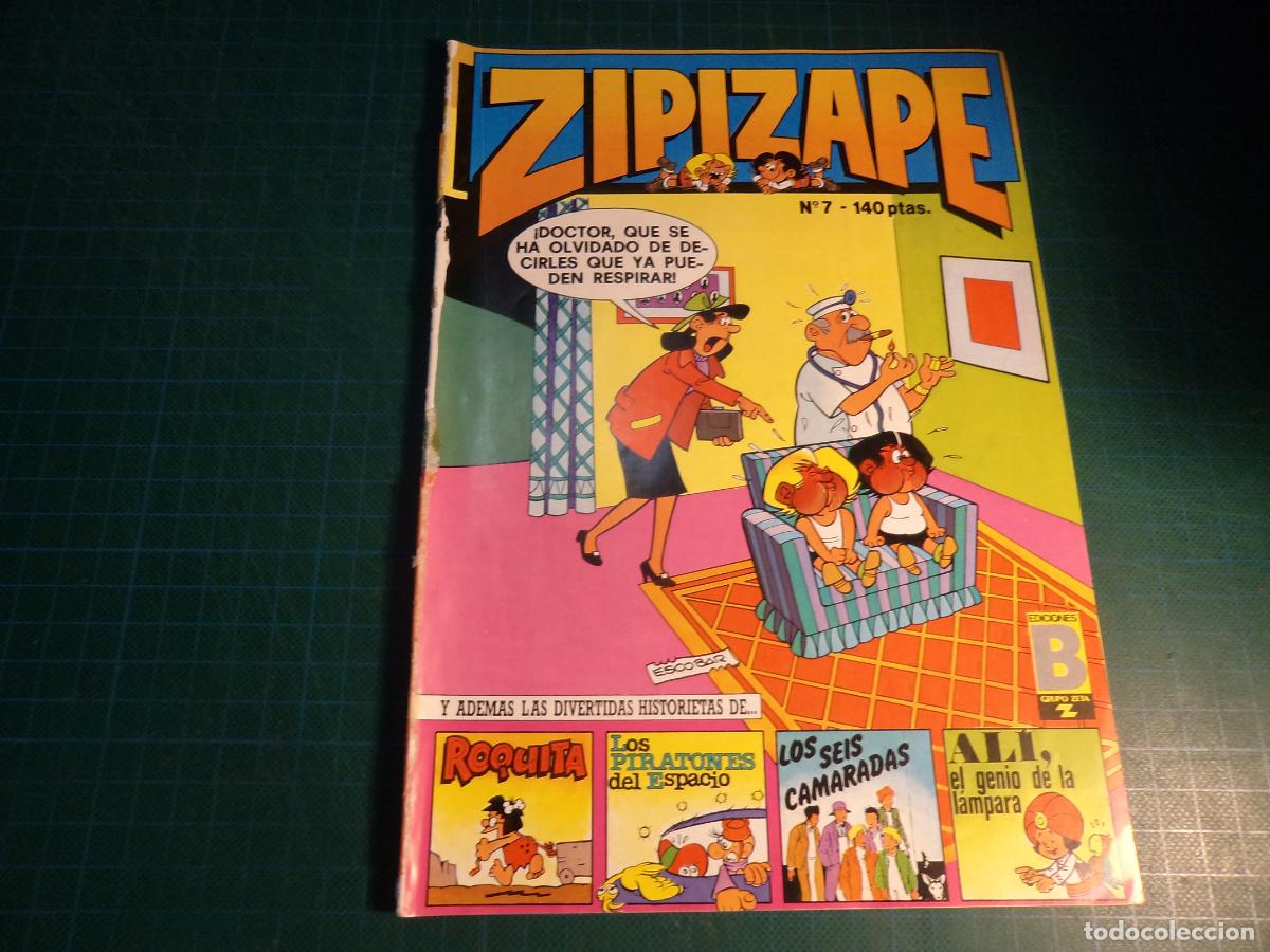 C&oacute;mics: Zipizape. N&ordm; 7. Ediciones B. Procede de retapado. (Ref. 21-B).