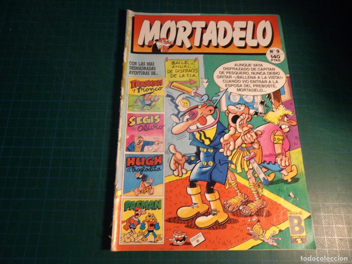 C&oacute;mics: Mortadelo. N&ordm; 9. Ediciones B. Procede de retapado. (Ref. 21-B). - Foto 1