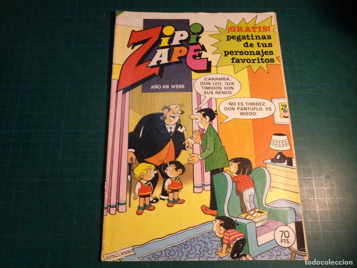 C&oacute;mics: Zipi Zape. N&ordm; 596. Bruguera. (Ref. 16-B) - Foto 1