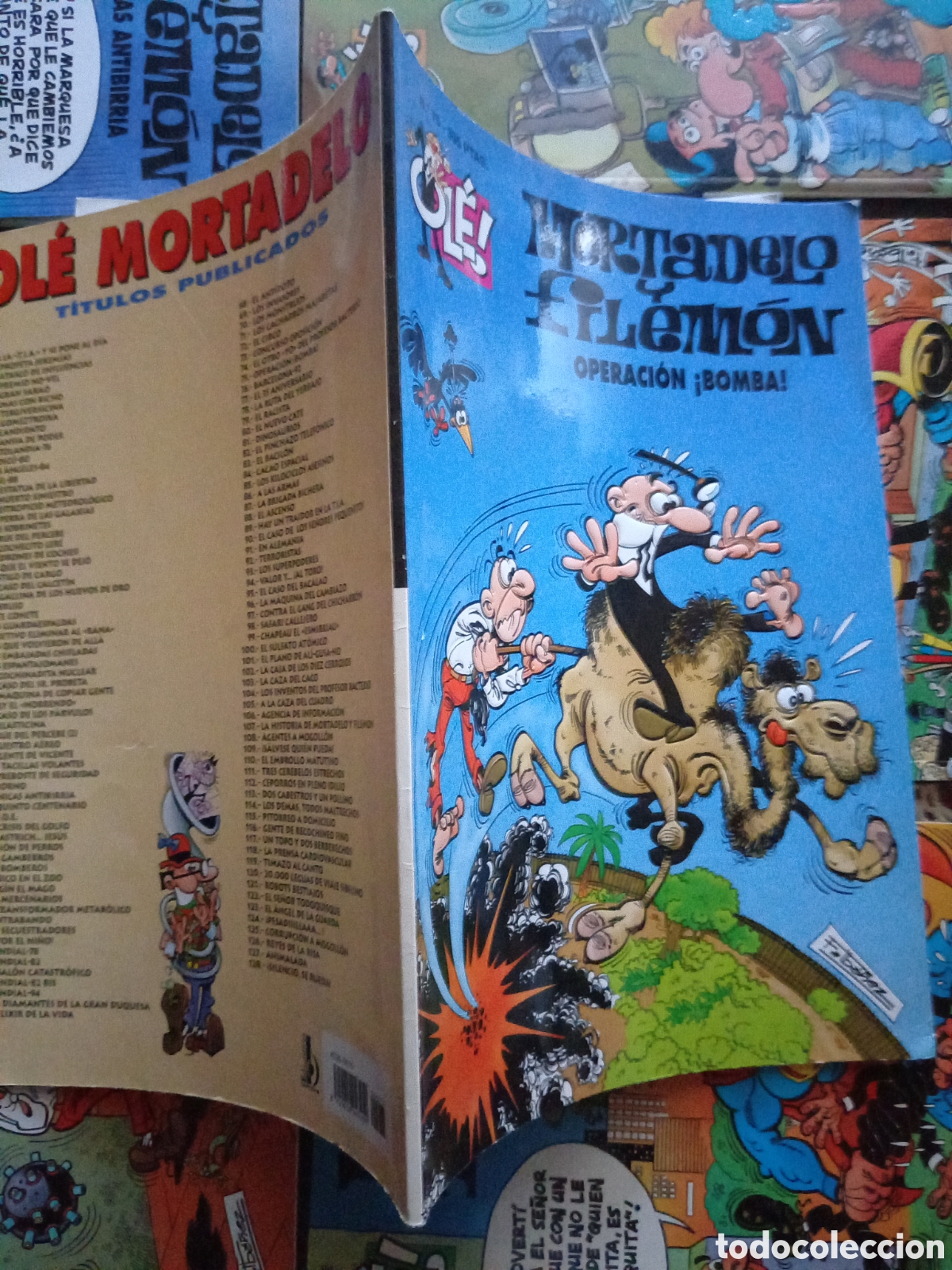 C&oacute;mics: Colecci&oacute;n Ol&eacute; Mortadelo y Filem&oacute;n 75 cj102 - Foto 3