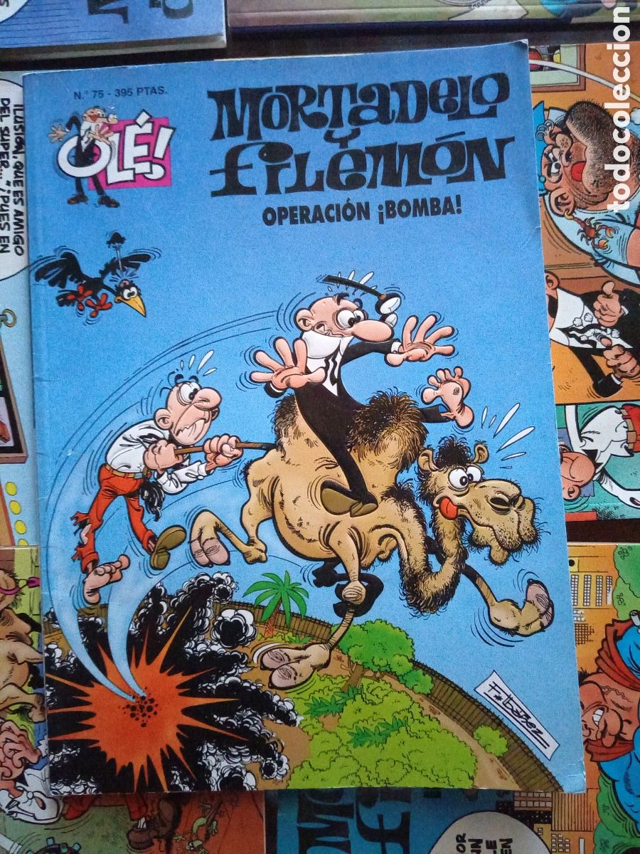 C&oacute;mics: Colecci&oacute;n Ol&eacute; Mortadelo y Filem&oacute;n 75 cj102 - Foto 1