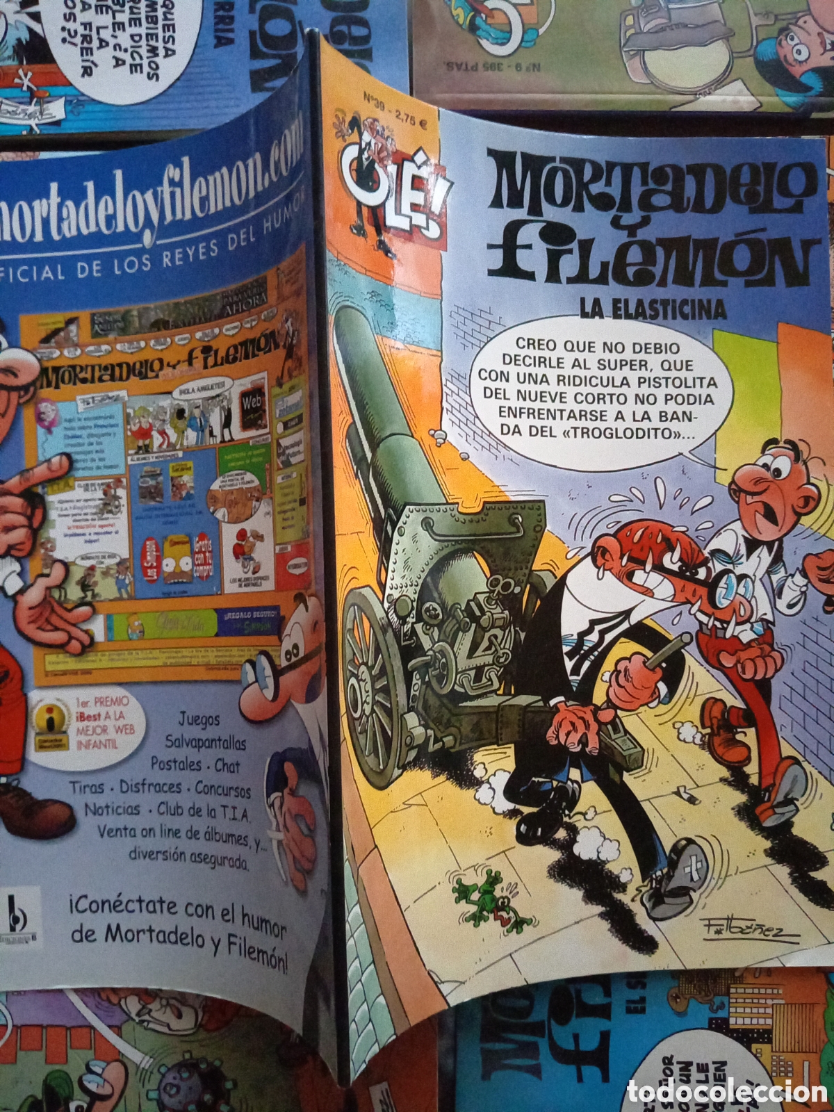 C&oacute;mics: Colecci&oacute;n Ol&eacute; Mortadelo y Filem&oacute;n 39 cj101 - Foto 3