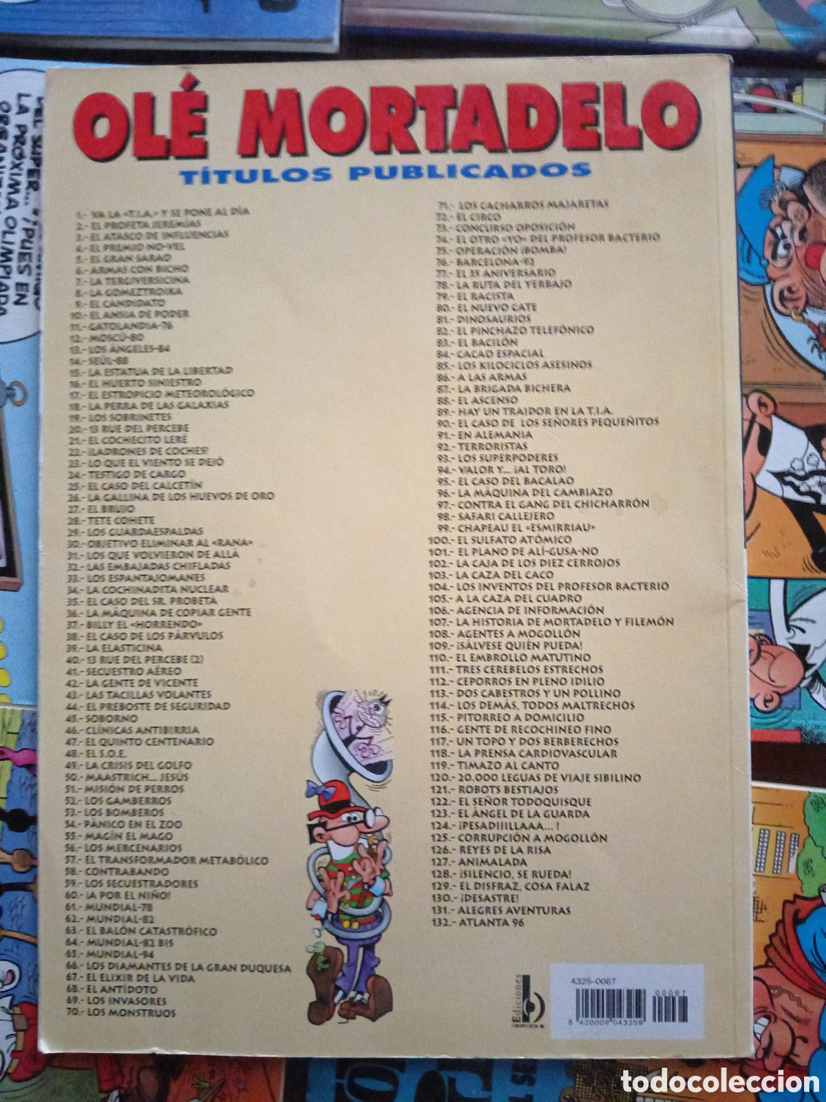 C&oacute;mics: Colecci&oacute;n Ol&eacute; Mortadelo y Filem&oacute;n 67 cj101 - Foto 2
