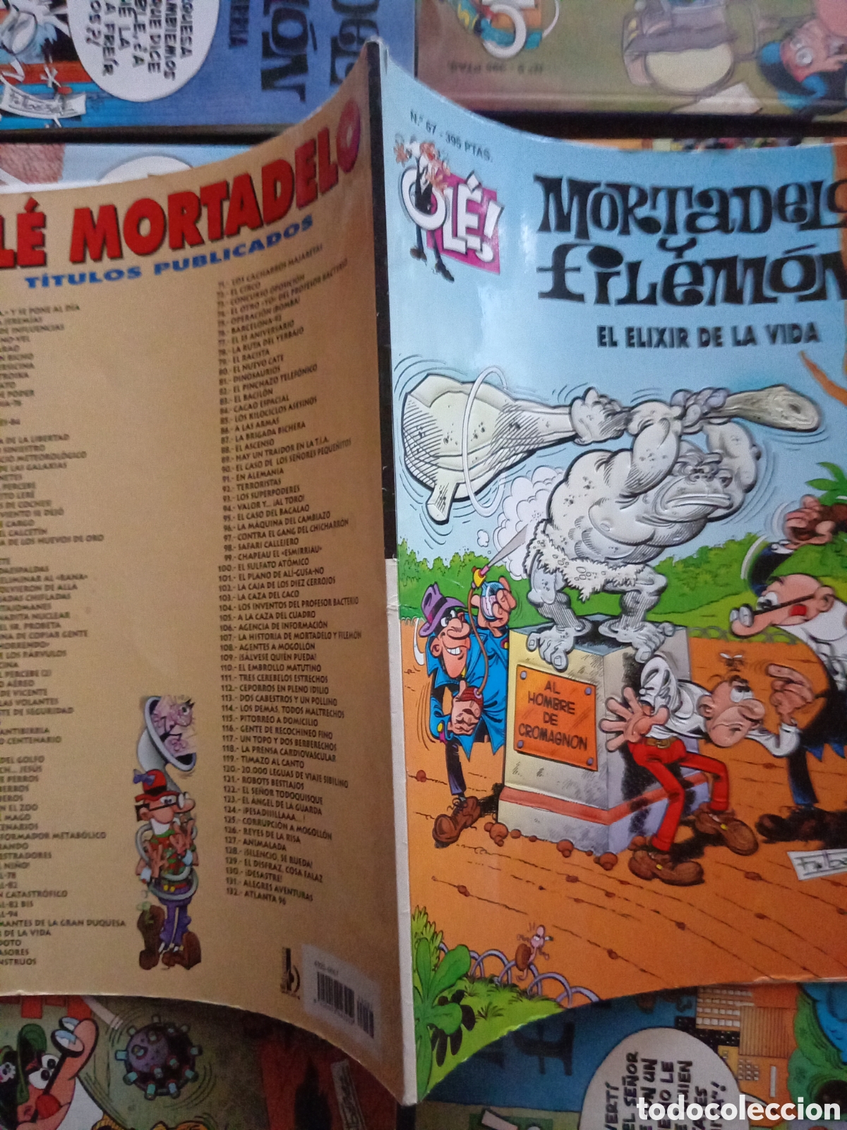 C&oacute;mics: Colecci&oacute;n Ol&eacute; Mortadelo y Filem&oacute;n 67 cj101 - Foto 3