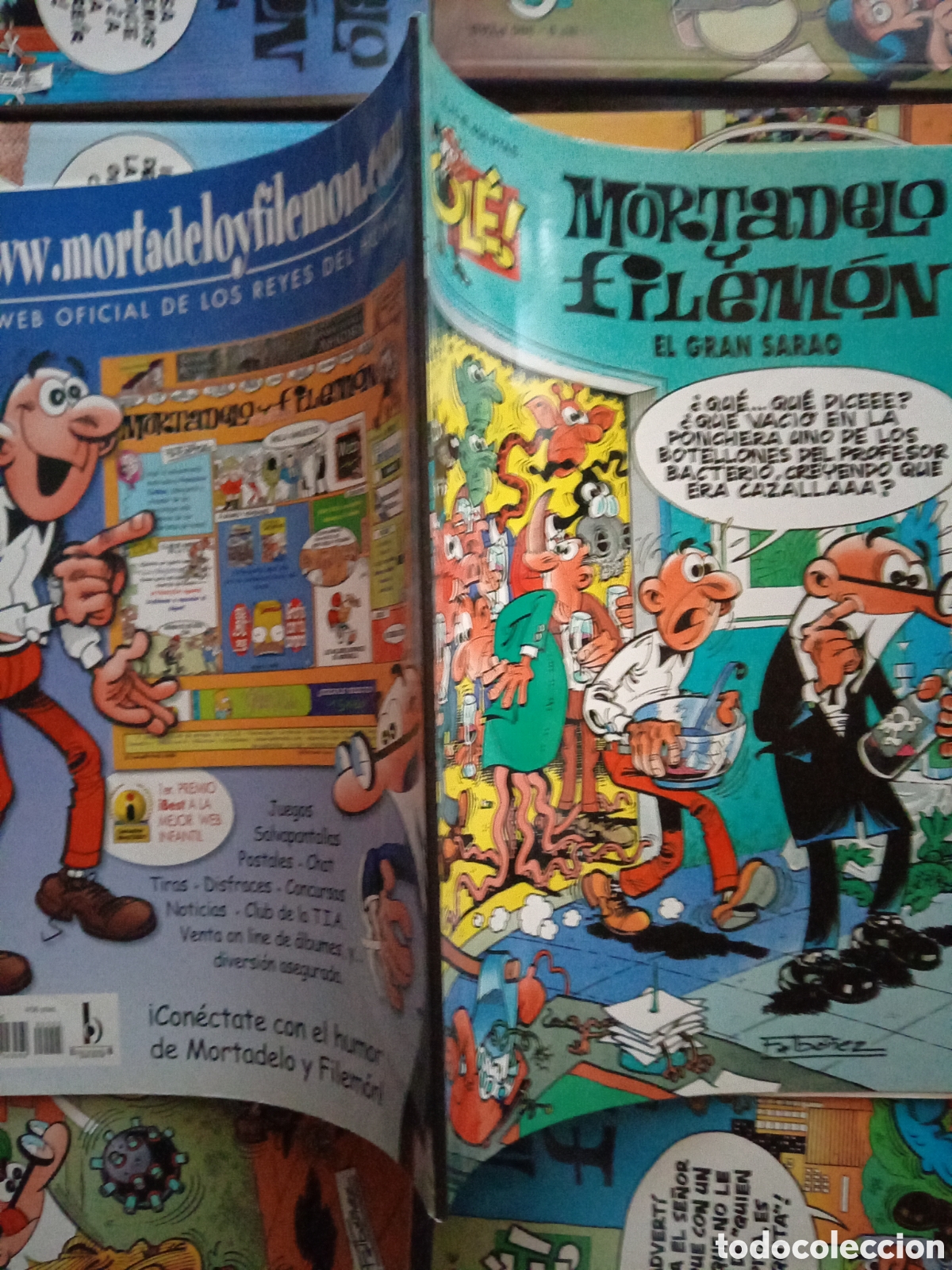 C&oacute;mics: Colecci&oacute;n Ol&eacute; Mortadelo y Filem&oacute;n 5 cj101 - Foto 3