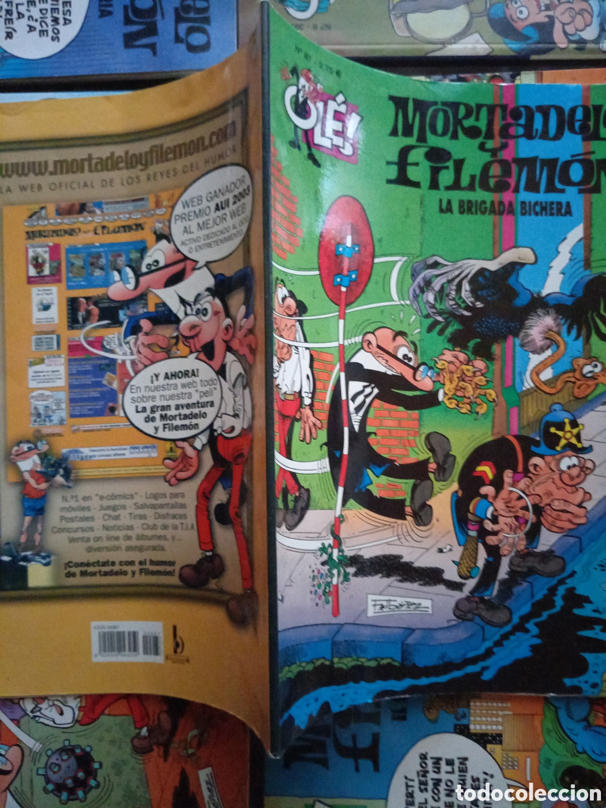 C&oacute;mics: Colecci&oacute;n Ol&eacute; Mortadelo y Filem&oacute;n 87 cj101 - Foto 3