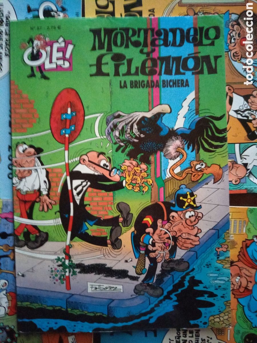C&oacute;mics: Colecci&oacute;n Ol&eacute; Mortadelo y Filem&oacute;n 87 cj101 - Foto 1