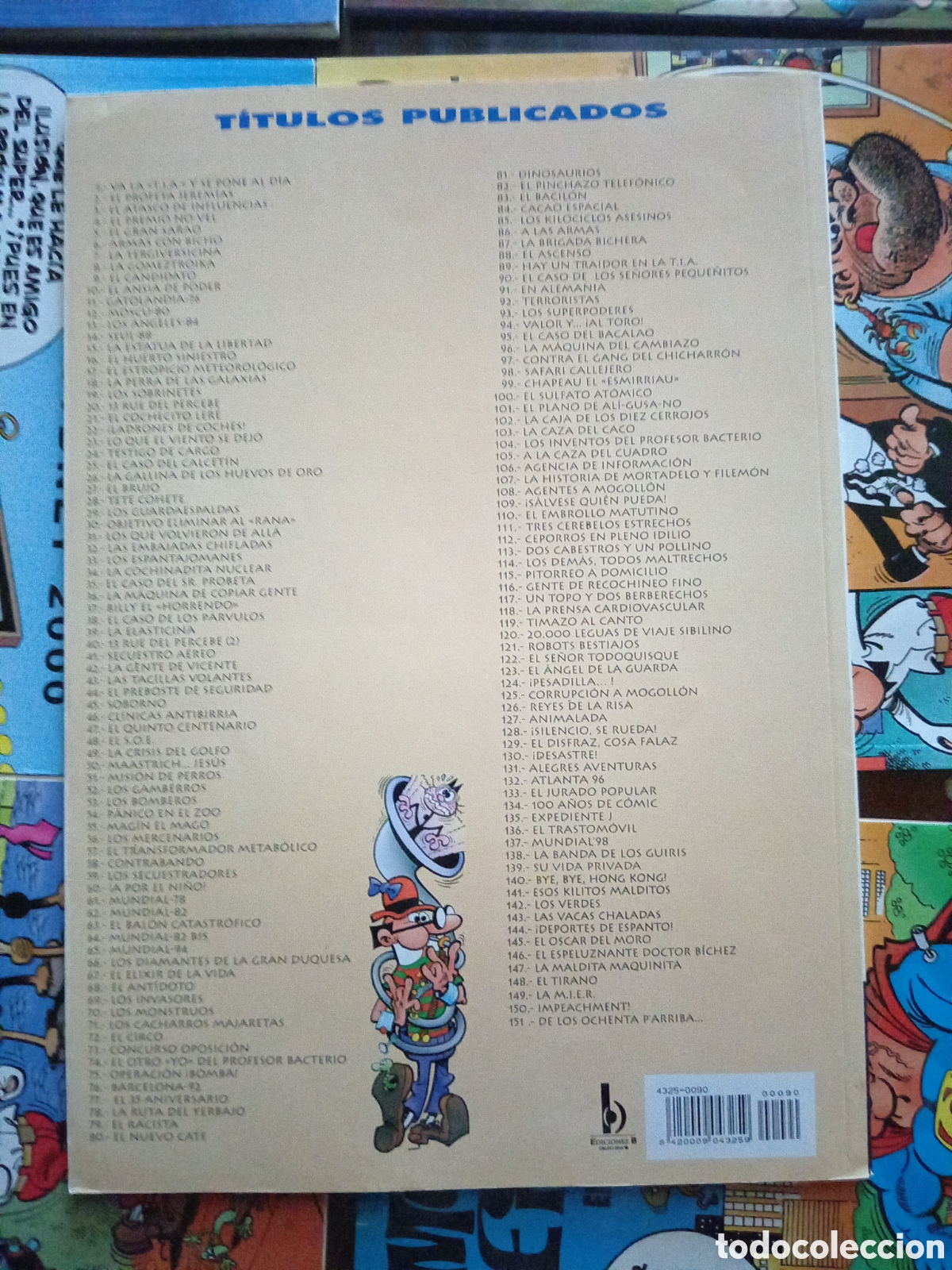 C&oacute;mics: Colecci&oacute;n Ol&eacute; Mortadelo y Filem&oacute;n 90 cj101 - Foto 2