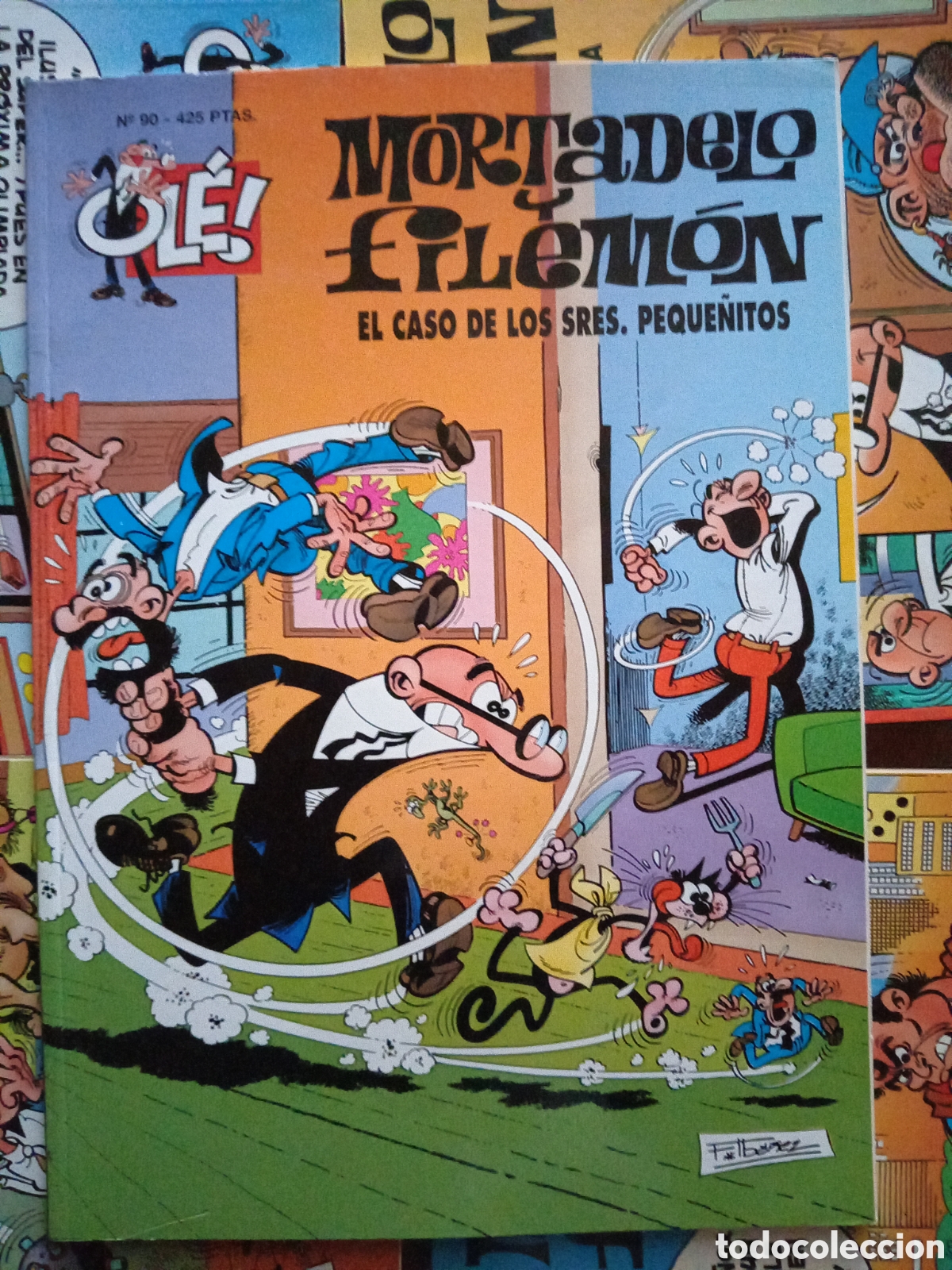 Comics: Colecci&oacute;n Ol&eacute; Mortadelo y Filem&oacute;n 90 cj101