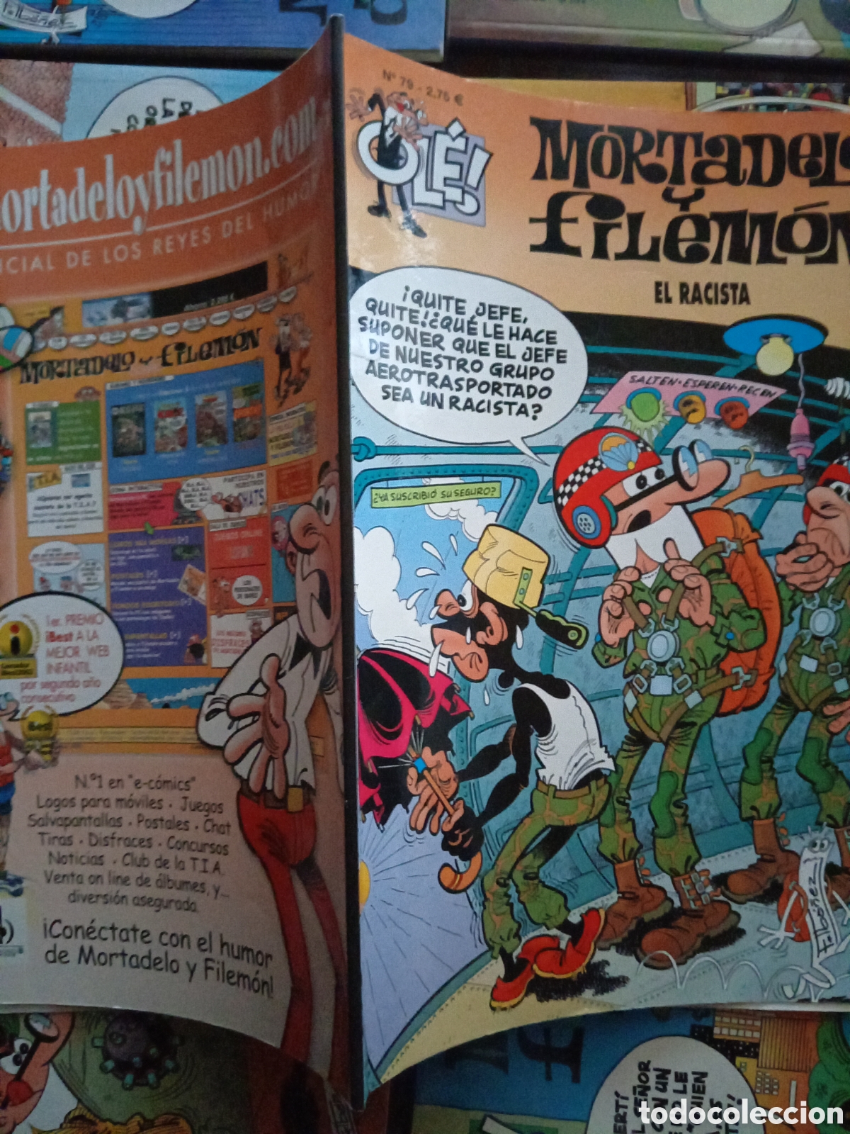 C&oacute;mics: Colecci&oacute;n Ol&eacute; Mortadelo y Filem&oacute;n 79 cj101 - Foto 3