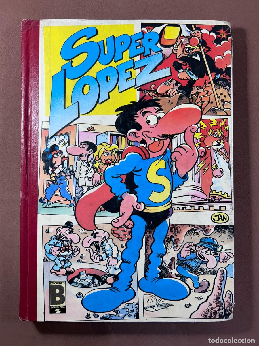 C&oacute;mics: TOMO COMIC SUPER LOPEZ VOUMEN 2 A&Ntilde;O 1987 1&ordf; EDICION EDICIONES B - Foto 1