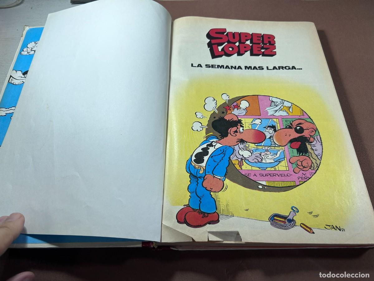 C&oacute;mics: TOMO COMIC SUPER LOPEZ VOUMEN 2 A&Ntilde;O 1987 1&ordf; EDICION EDICIONES B - Foto 3