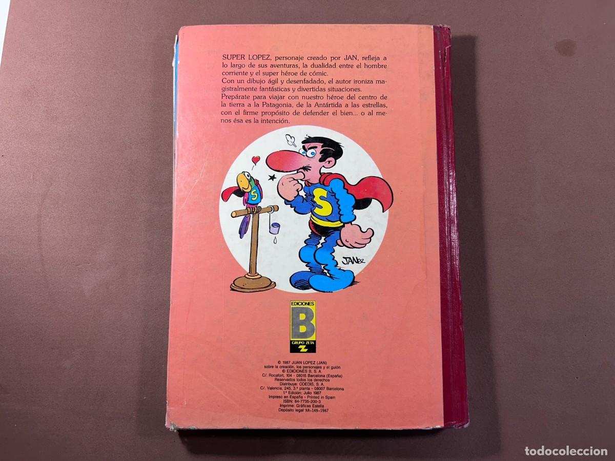 C&oacute;mics: TOMO COMIC SUPER LOPEZ VOUMEN 2 A&Ntilde;O 1987 1&ordf; EDICION EDICIONES B - Foto 8