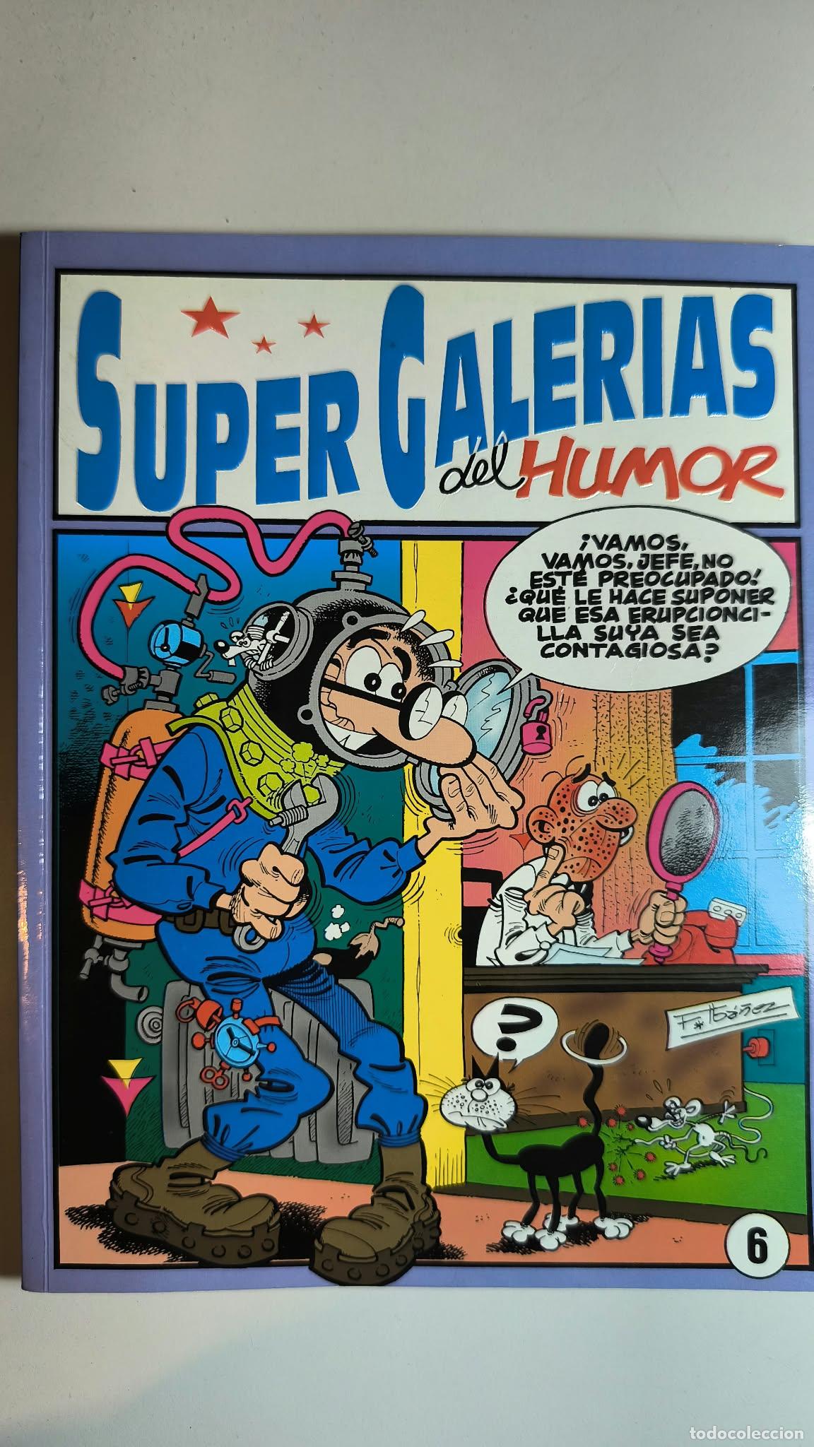 C&oacute;mics: SUPER GALERIAS DE HUMOR N&ordm; 6. MORTADELO. EDICIONES B.