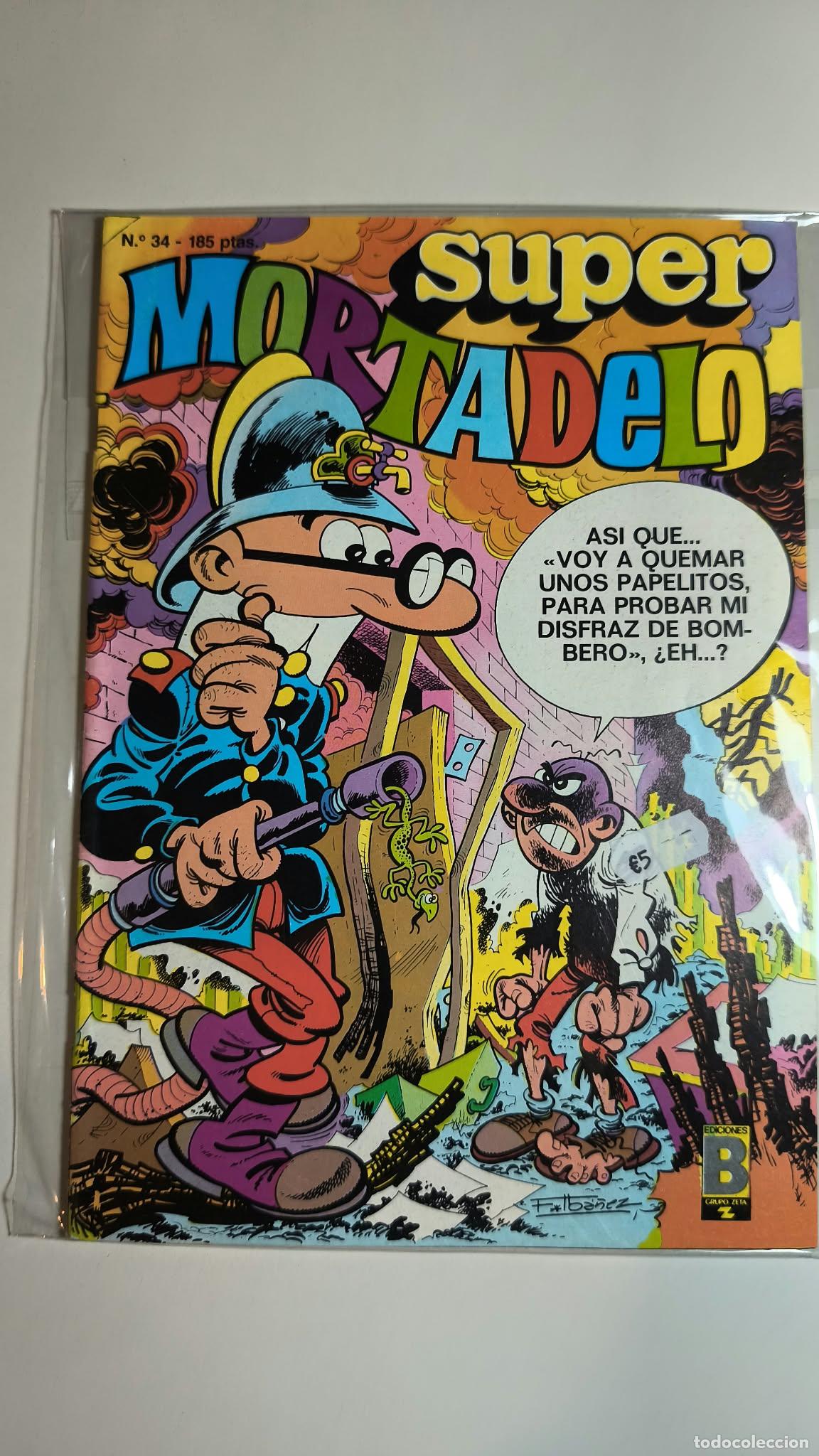C&oacute;mics: SUPER MORTADELO 34. EDICIONES B.
