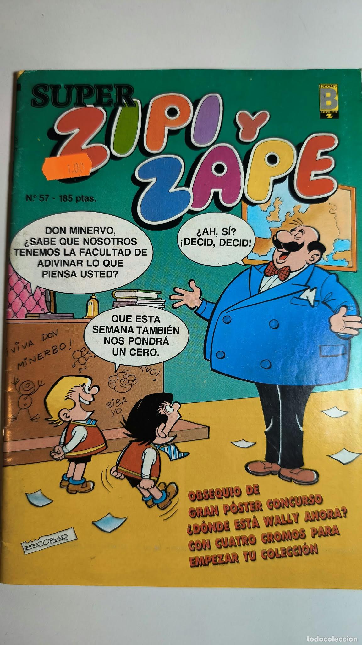 C&oacute;mics: SUPER ZIPI Y ZAPE N&ordm; 57. EDICIONES B.