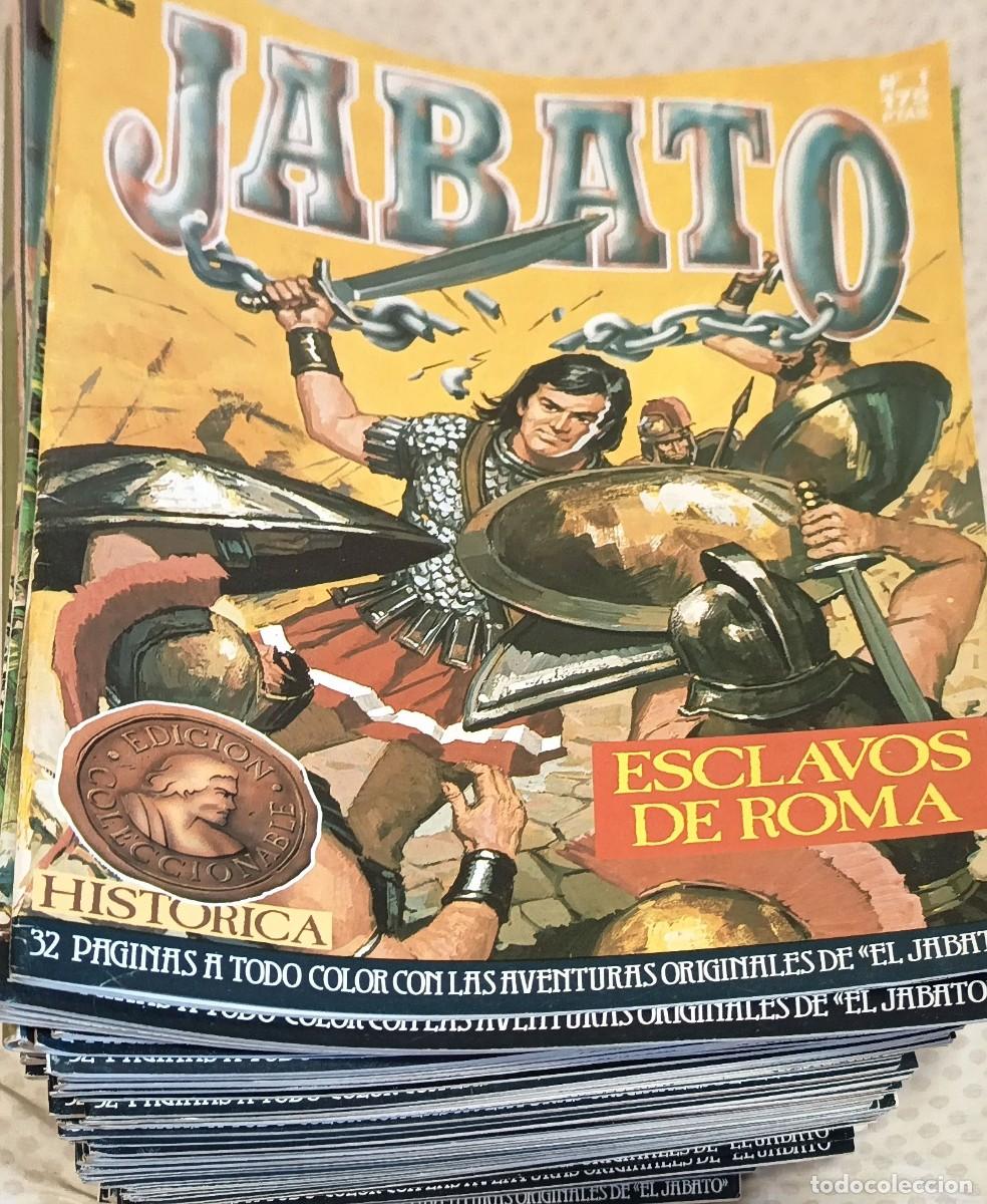 C&oacute;mics: Lote 103 c&oacute;mics El Jabato Ediciones B (1987-1989) - Muy buen estado. Faltan los n&uacute;meros 7, 55 y 56