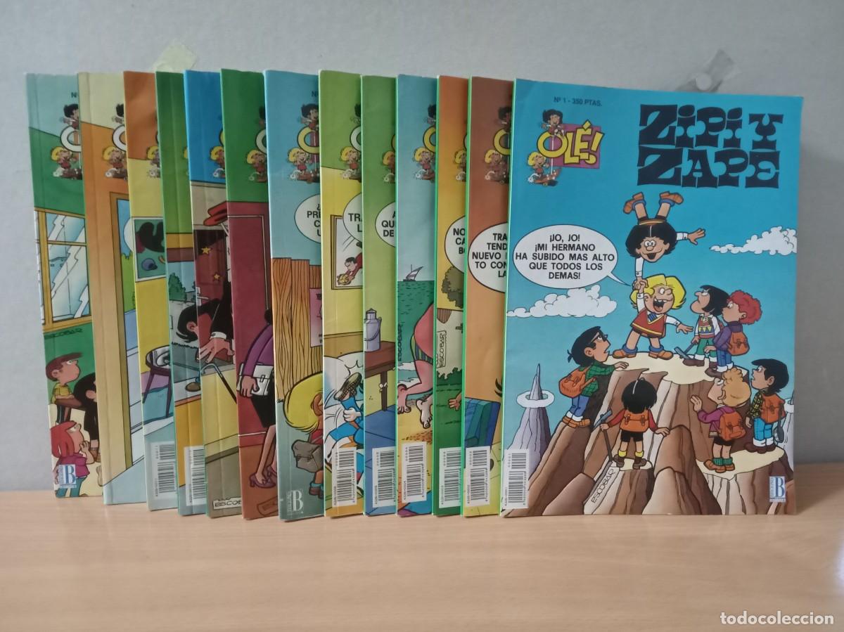 Fumetti: LOTE DE 13 TEBEOS &rdquo;ZIPI Y ZAPE&rdquo; COLECCION OLE.EDICIONES B - A&Ntilde;O 1993