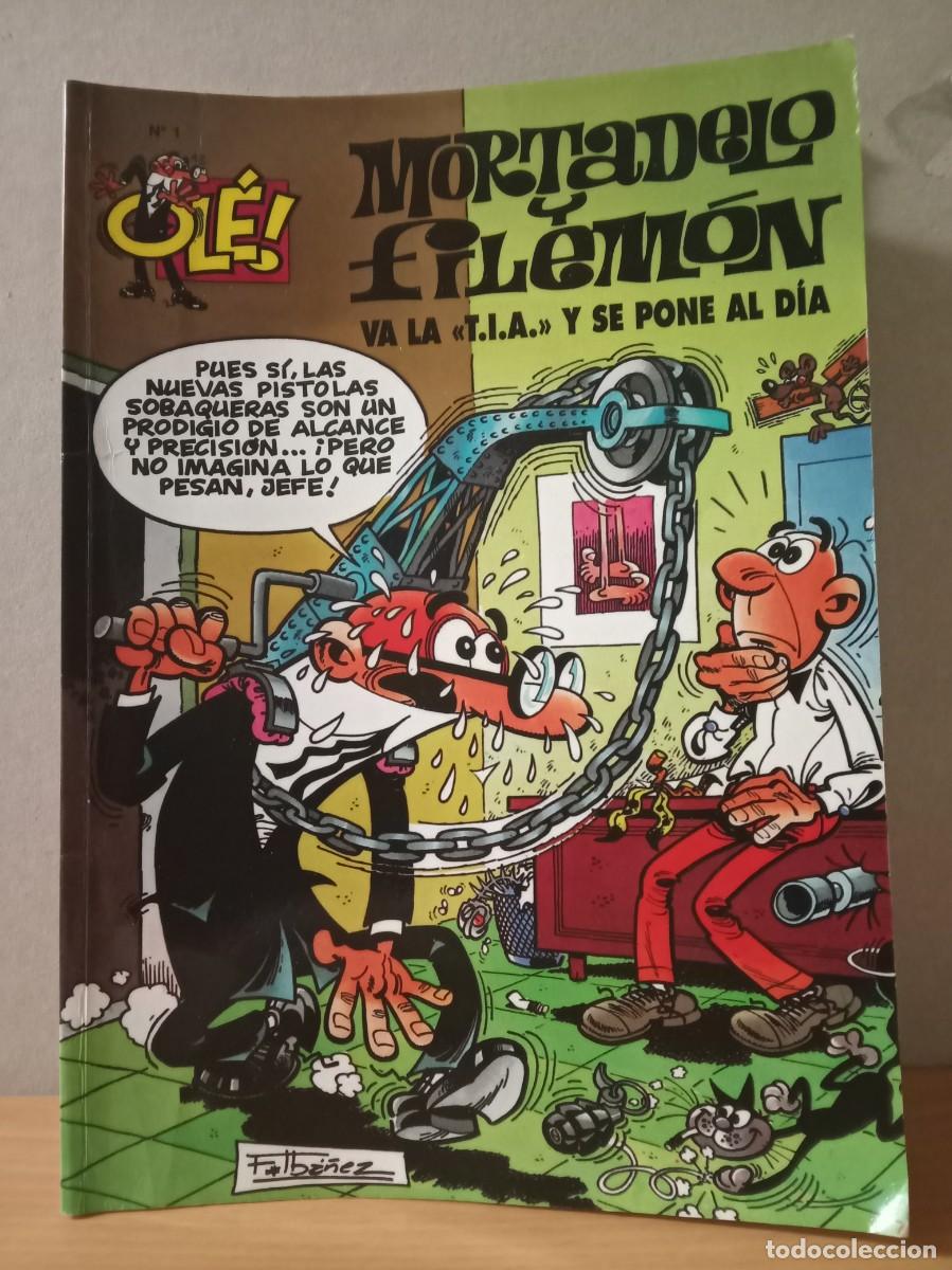 Fumetti: LOTE DE 6 TEBEOS &rdquo;MORTADELO Y FILEMON&rdquo; COLECCION OLE.EDICIONES B -