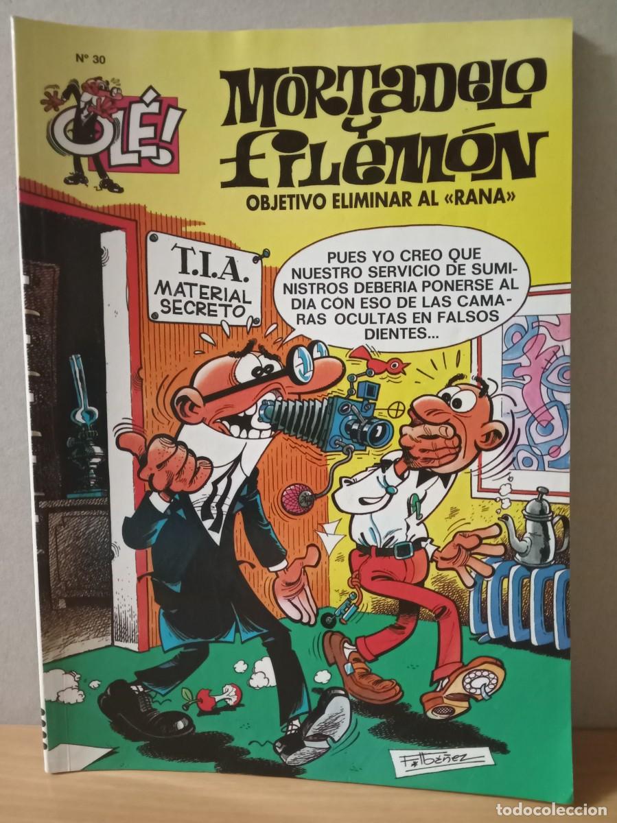C&oacute;mics: LOTE DE 5 TEBEOS &rdquo;MORTADELO Y FILEMON&rdquo; COLECCION OLE.EDICIONES B - - Foto 5