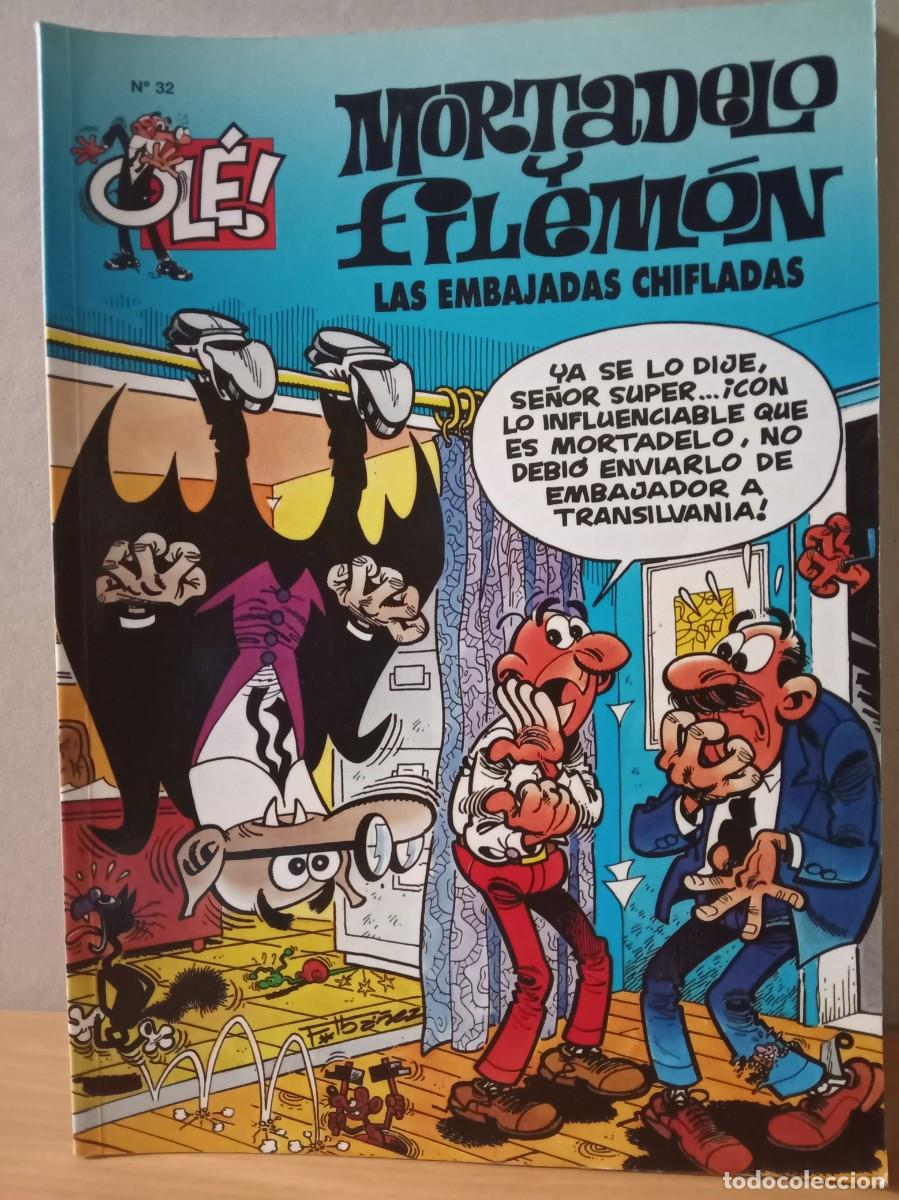 C&oacute;mics: LOTE DE 5 TEBEOS &rdquo;MORTADELO Y FILEMON&rdquo; COLECCION OLE.EDICIONES B - - Foto 8