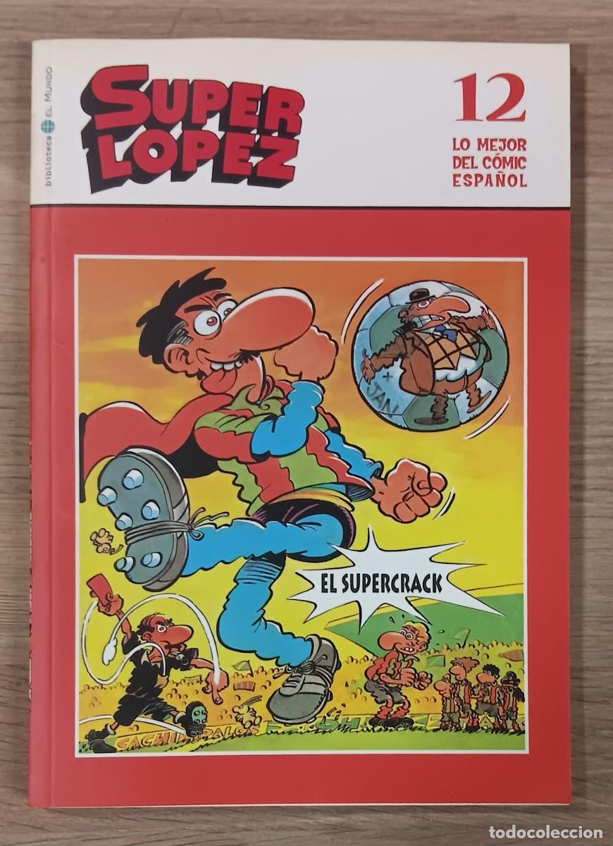 Comics: COMIC SUPER LOPEZ SERIE LO MEJOR DEL COMIC ESPA&Ntilde;OL TOMO NUMERO 12 BIBLIOTECA EL MUNDO 2004