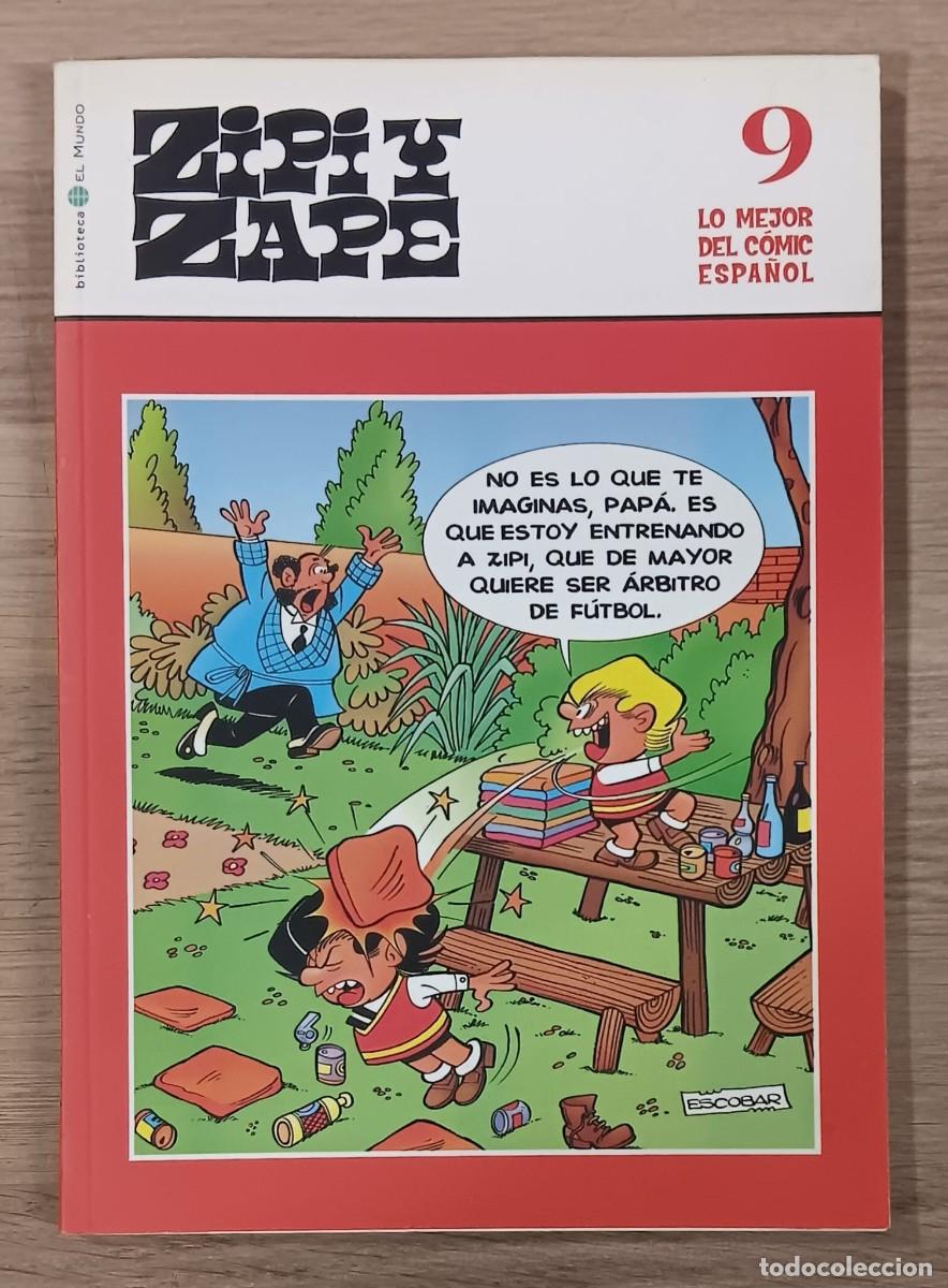 Comics: COMIC ZIPI Y ZAPE SERIE LO MEJOR DEL COMIC ESPA&Ntilde;OL TOMO NUMERO 9 BIBLIOTECA EL MUNDO 2004
