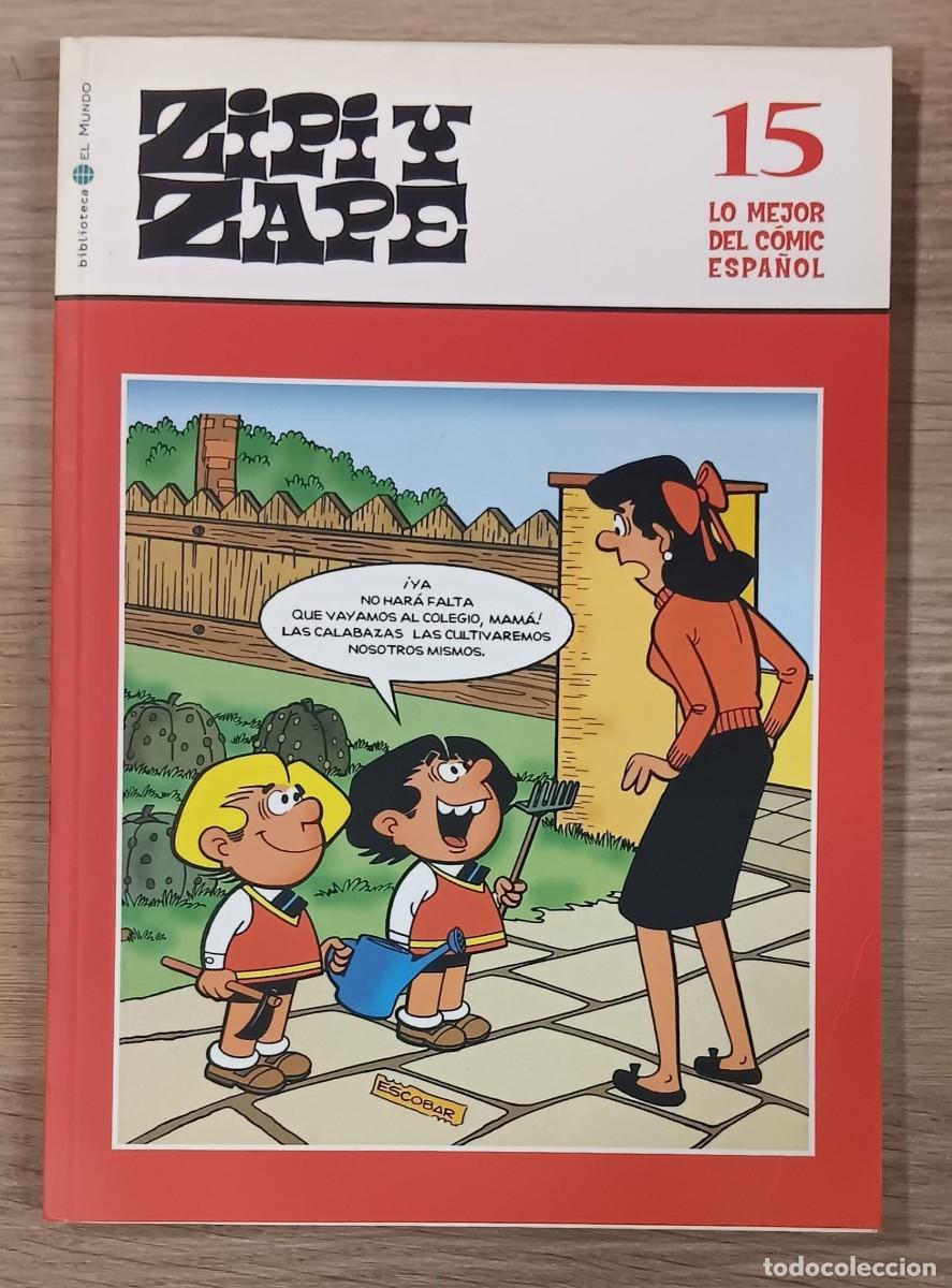Comics: COMIC ZIPI Y ZAPE SERIE LO MEJOR DEL COMIC ESPA&Ntilde;OL TOMO NUMERO 15 BIBLIOTECA EL MUNDO 2004