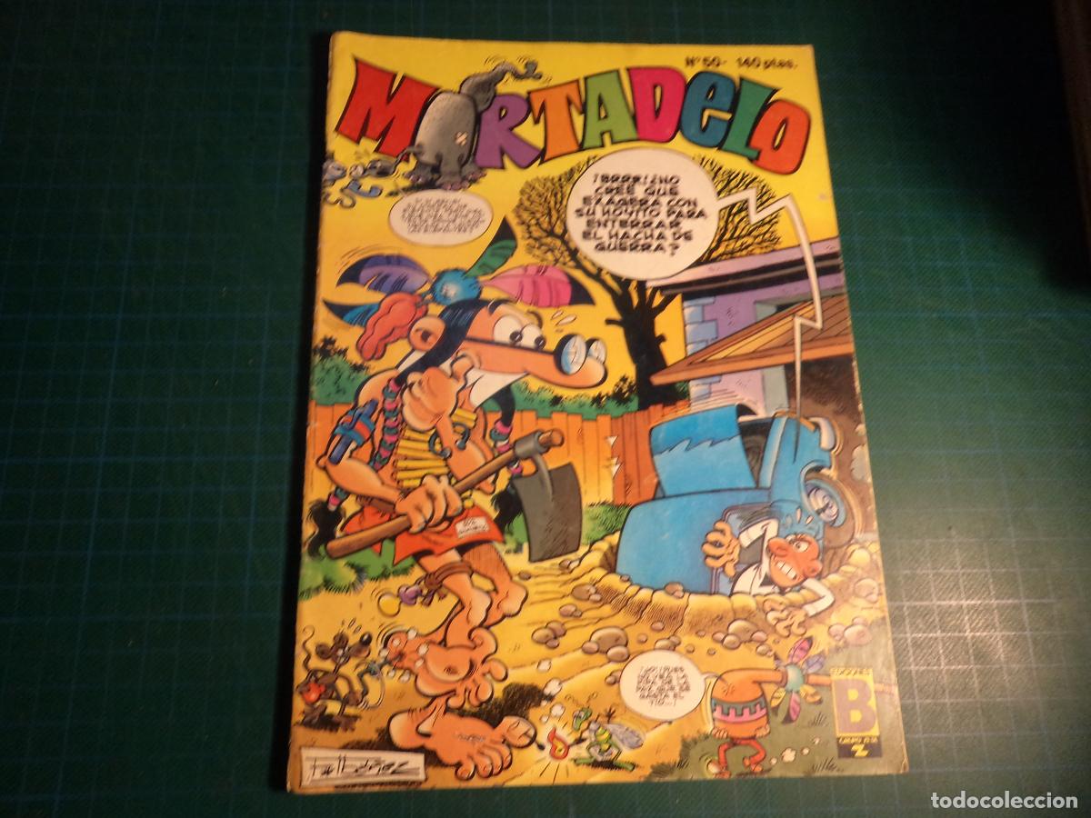 C&oacute;mics: Mortadelo. N&ordm; 50. Ediciones B. Con se&ntilde;ales de uso. (Ref. 15-B) - Foto 1