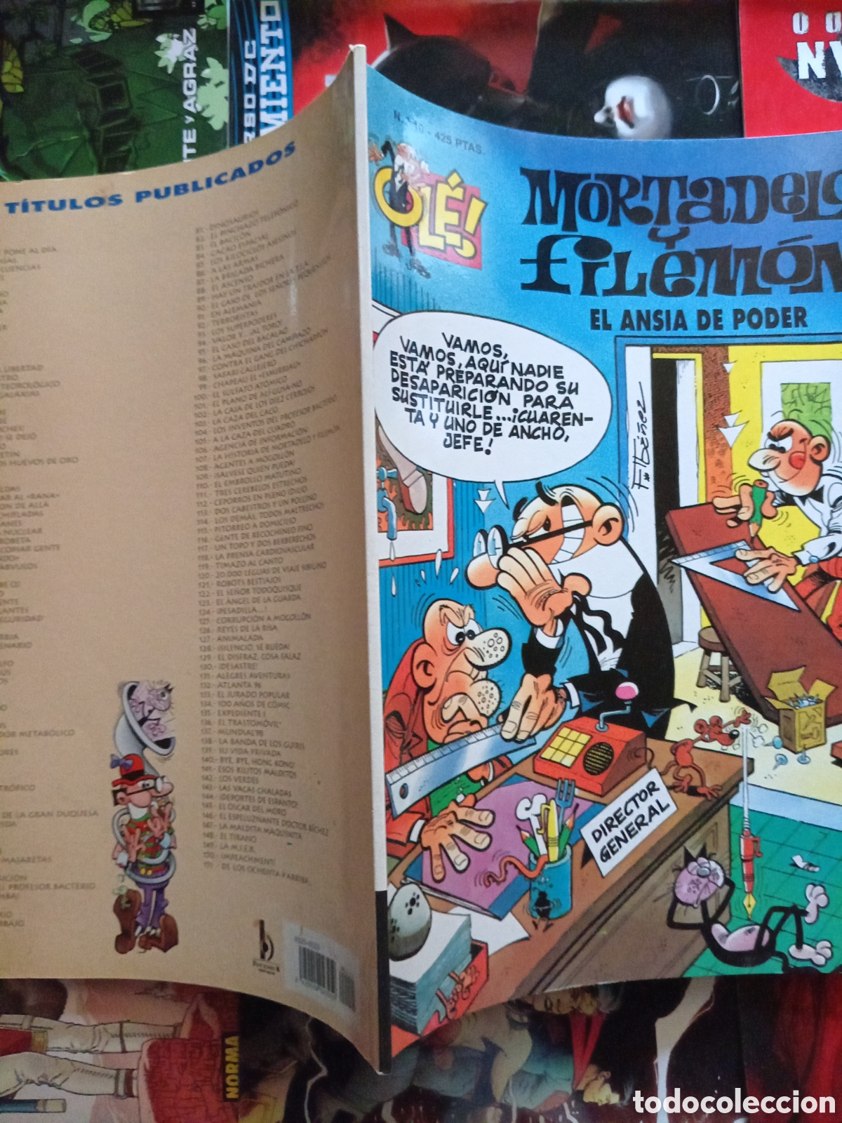 C&oacute;mics: Colecci&oacute;n Ol&eacute; Mortadelo y Filem&oacute;n 10 cj99 - Foto 3