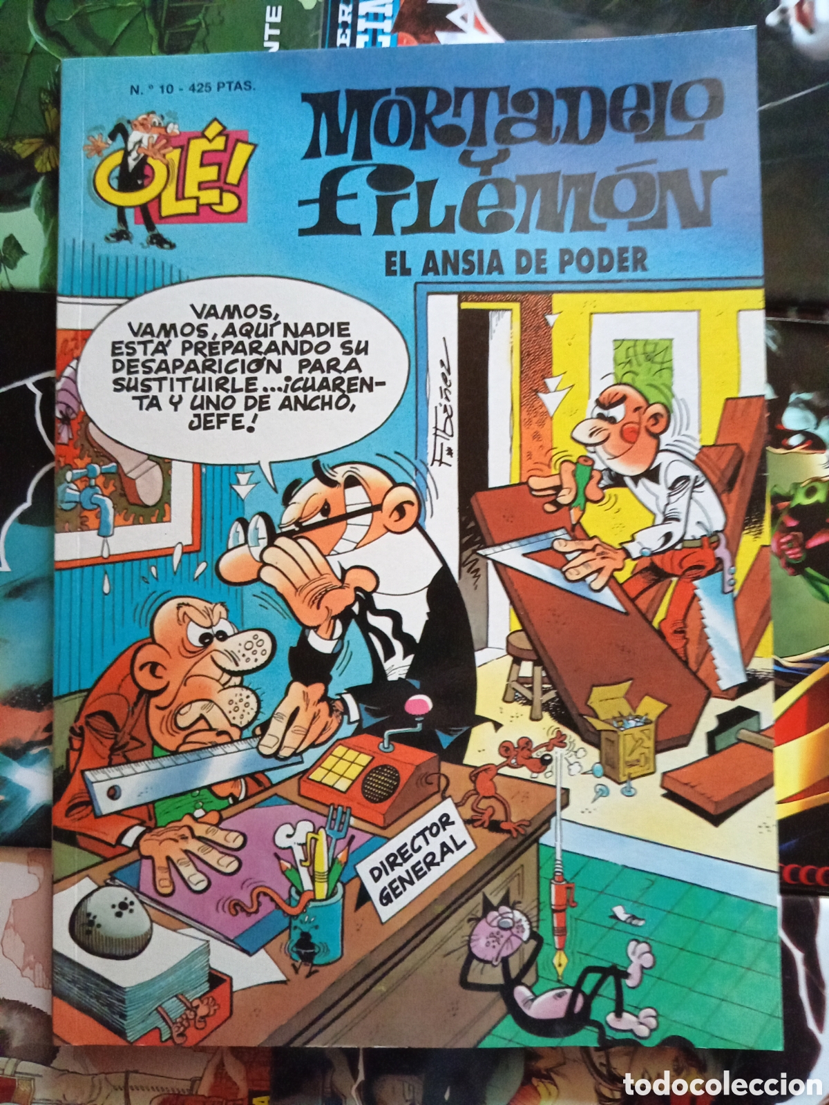 C&oacute;mics: Colecci&oacute;n Ol&eacute; Mortadelo y Filem&oacute;n 10 cj99