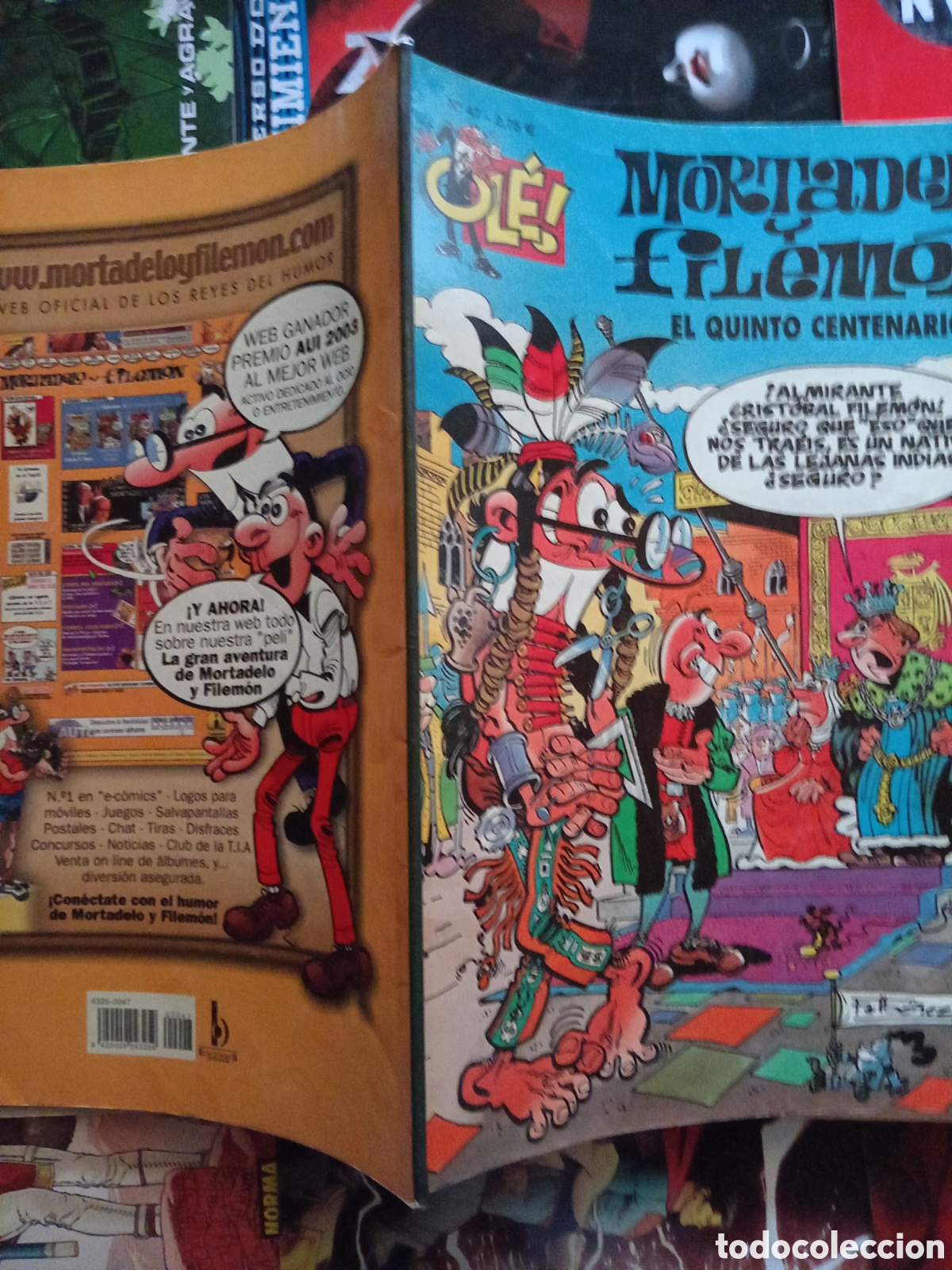 C&oacute;mics: Colecci&oacute;n Ol&eacute; Mortadelo y Filem&oacute;n 47 cj99 - Foto 3