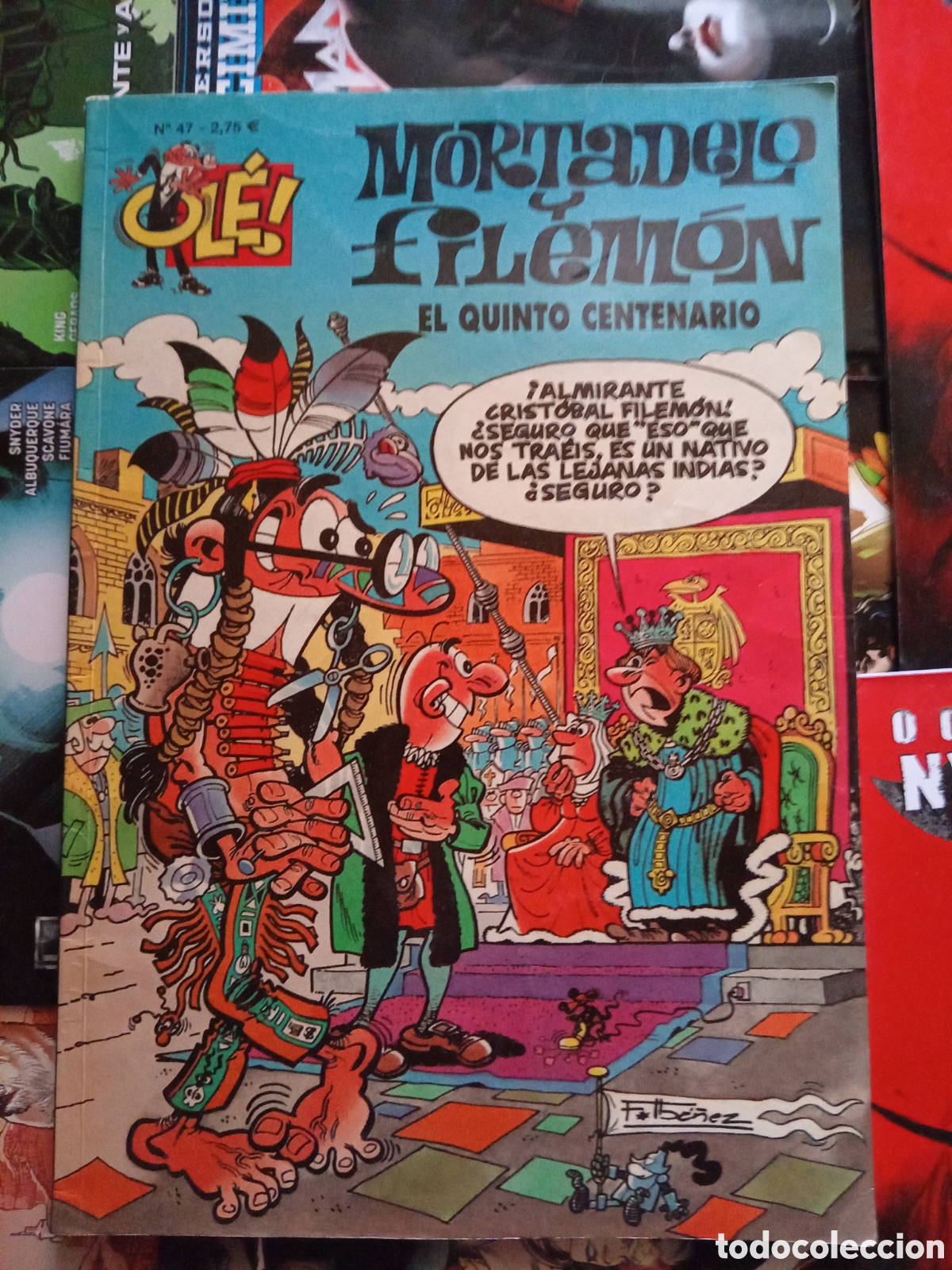 C&oacute;mics: Colecci&oacute;n Ol&eacute; Mortadelo y Filem&oacute;n 47 cj99