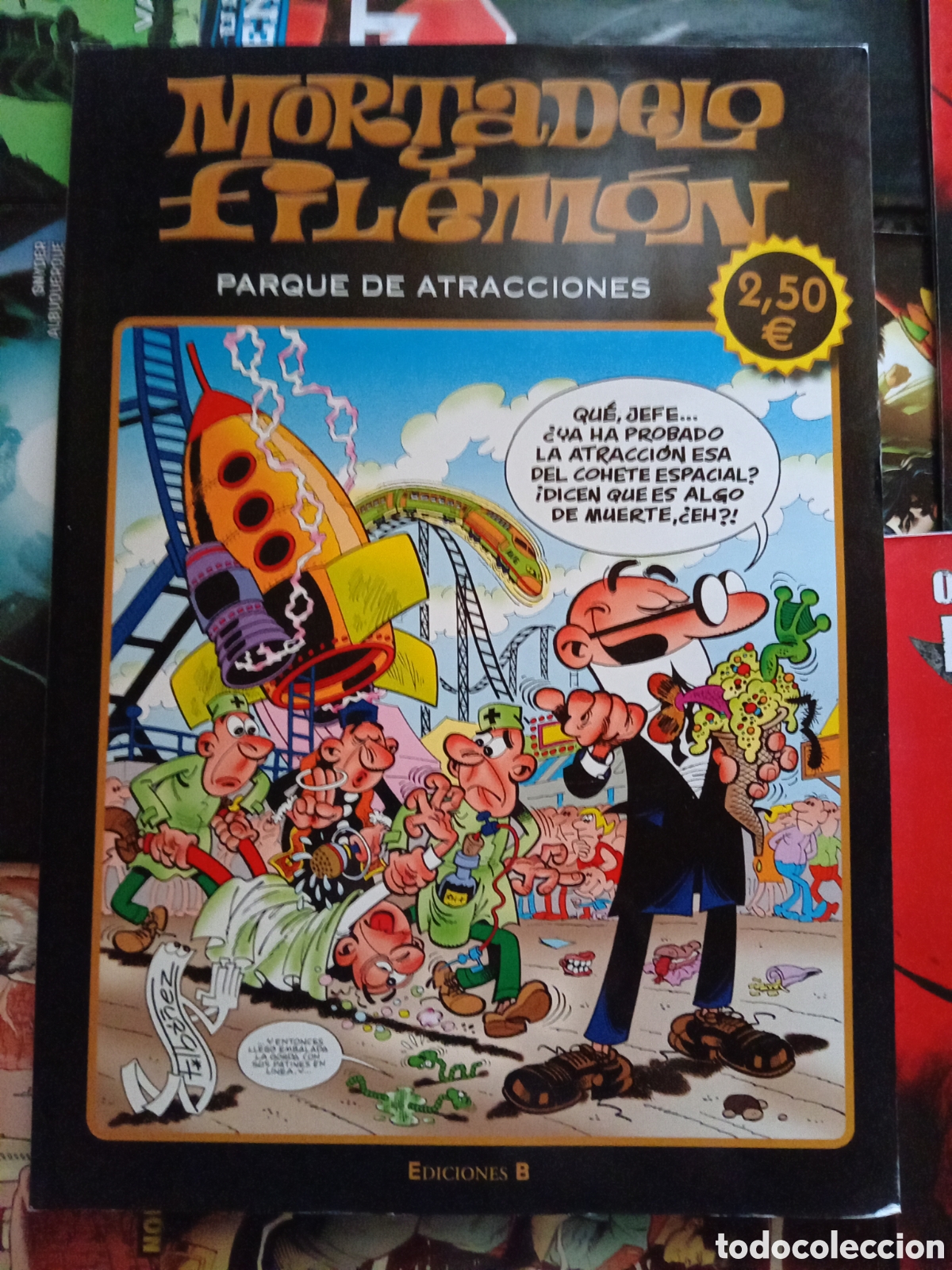Comics : Mortadelo y Filem&oacute;n Parque de atracciones cj99