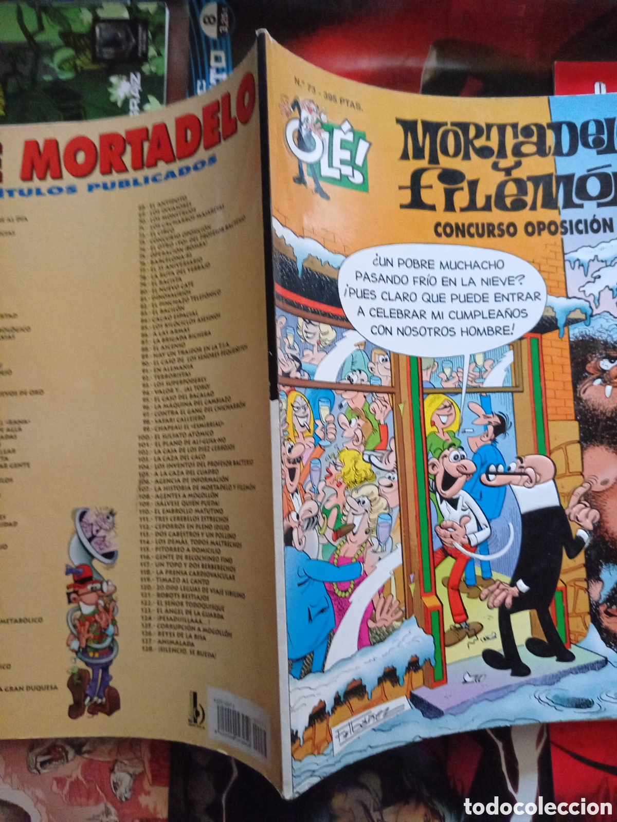 C&oacute;mics: Colecci&oacute;n Ol&eacute; Mortadelo y Filem&oacute;n 73 cj99 - Foto 3