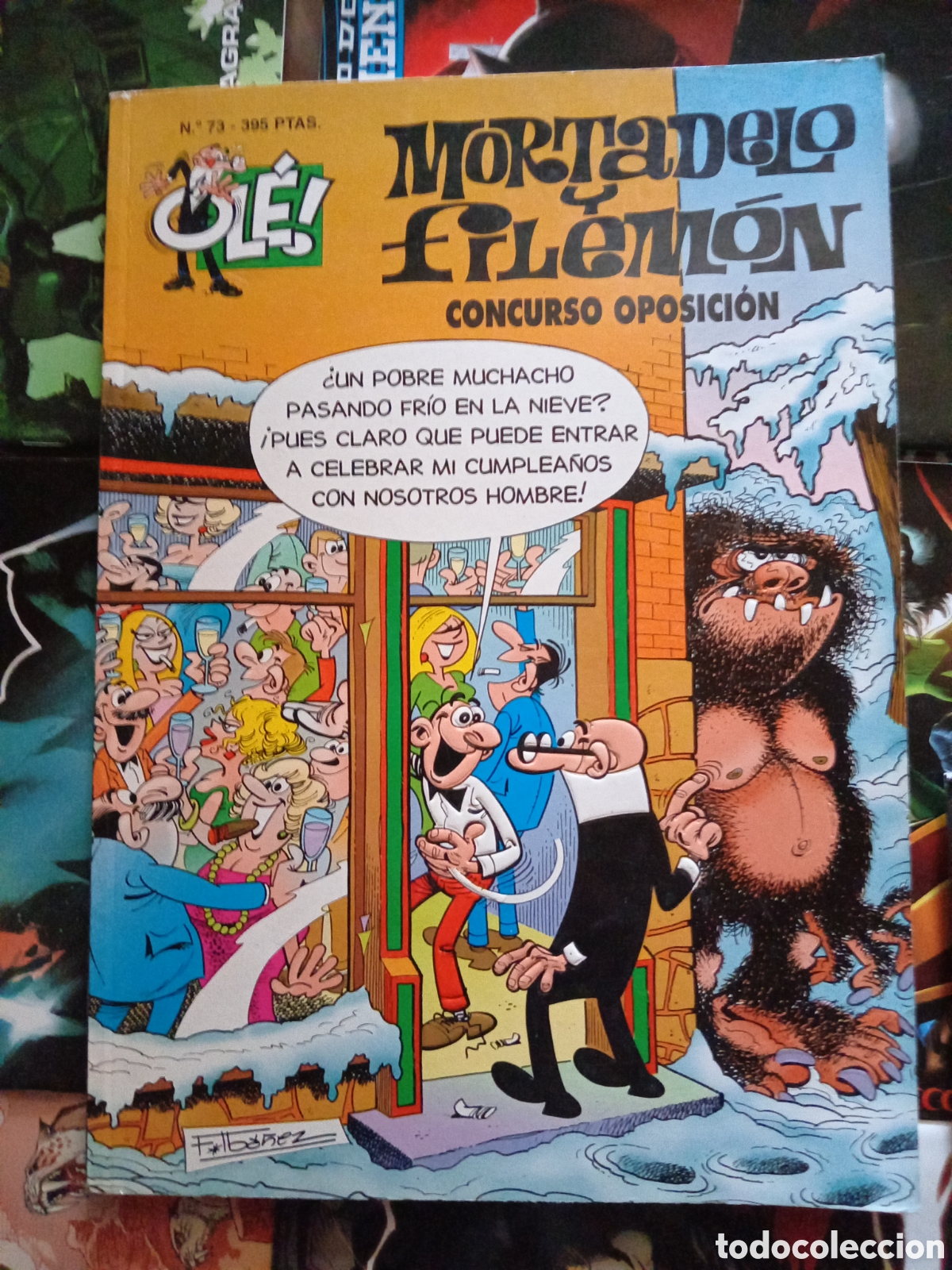 C&oacute;mics: Colecci&oacute;n Ol&eacute; Mortadelo y Filem&oacute;n 73 cj99