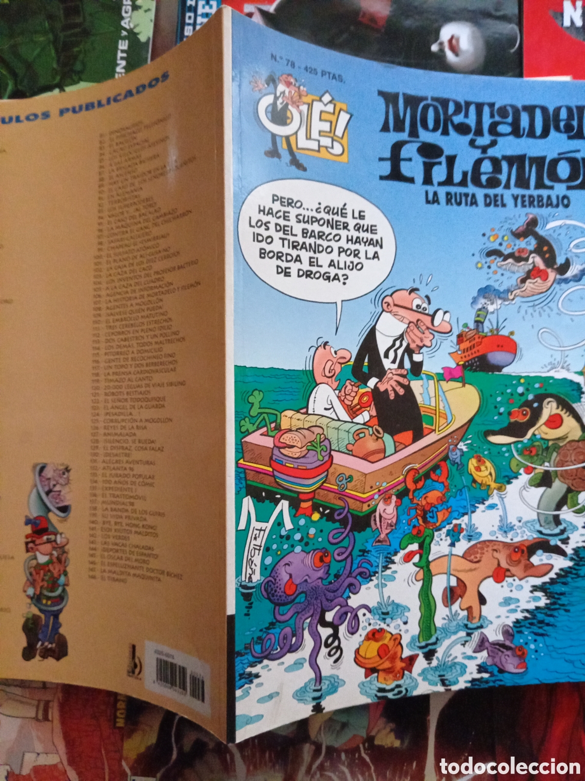 C&oacute;mics: Colecci&oacute;n Ol&eacute; Mortadelo y Filem&oacute;n 78 cj99 - Foto 3