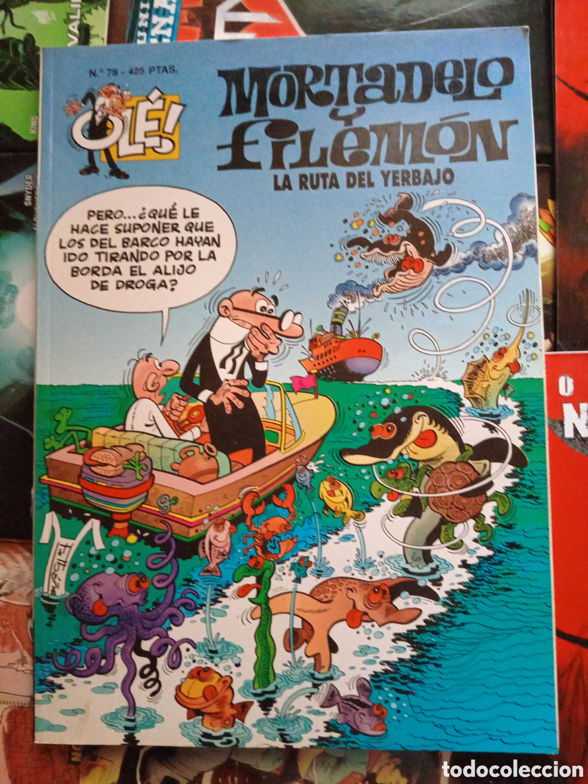 C&oacute;mics: Colecci&oacute;n Ol&eacute; Mortadelo y Filem&oacute;n 78 cj99 - Foto 1