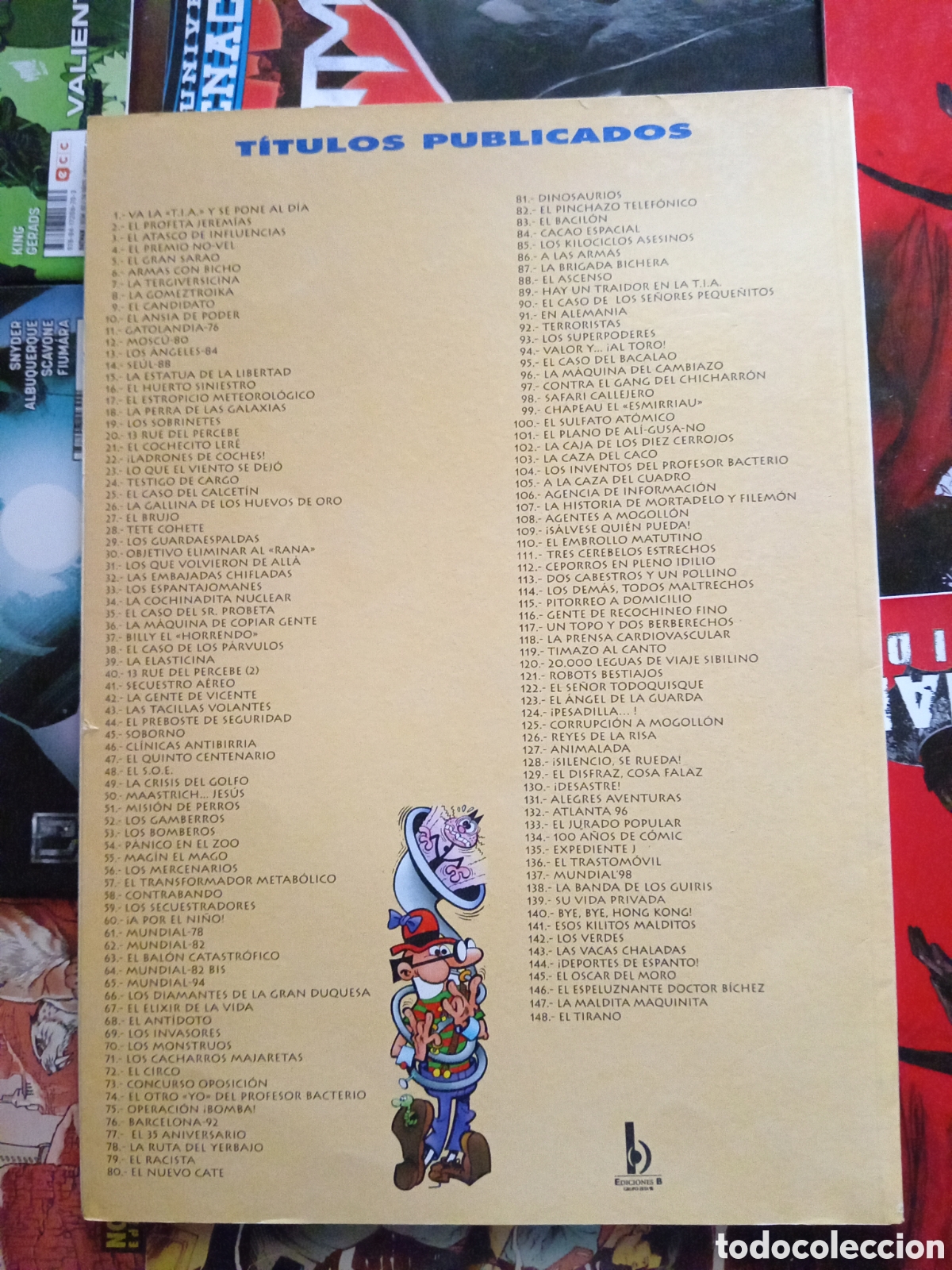 C&oacute;mics: Colecci&oacute;n Ol&eacute; Mortadelo y Filem&oacute;n 107 cj99 - Foto 2