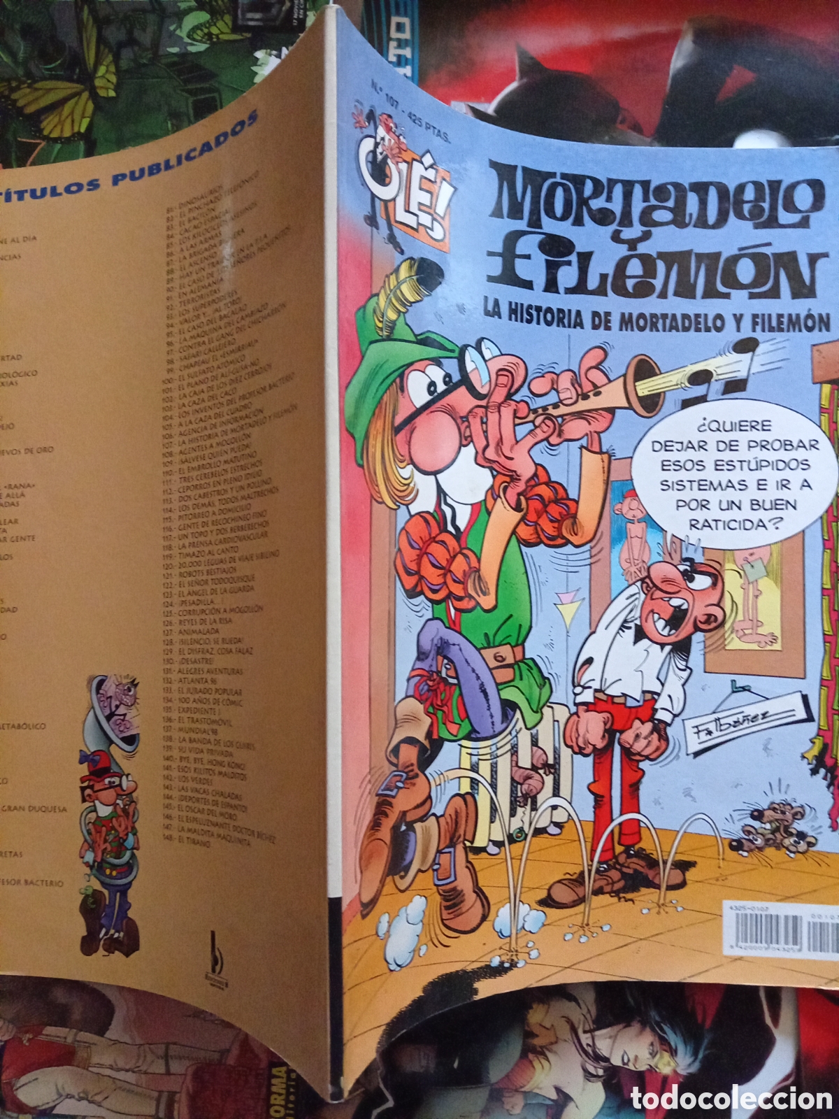 C&oacute;mics: Colecci&oacute;n Ol&eacute; Mortadelo y Filem&oacute;n 107 cj99 - Foto 3