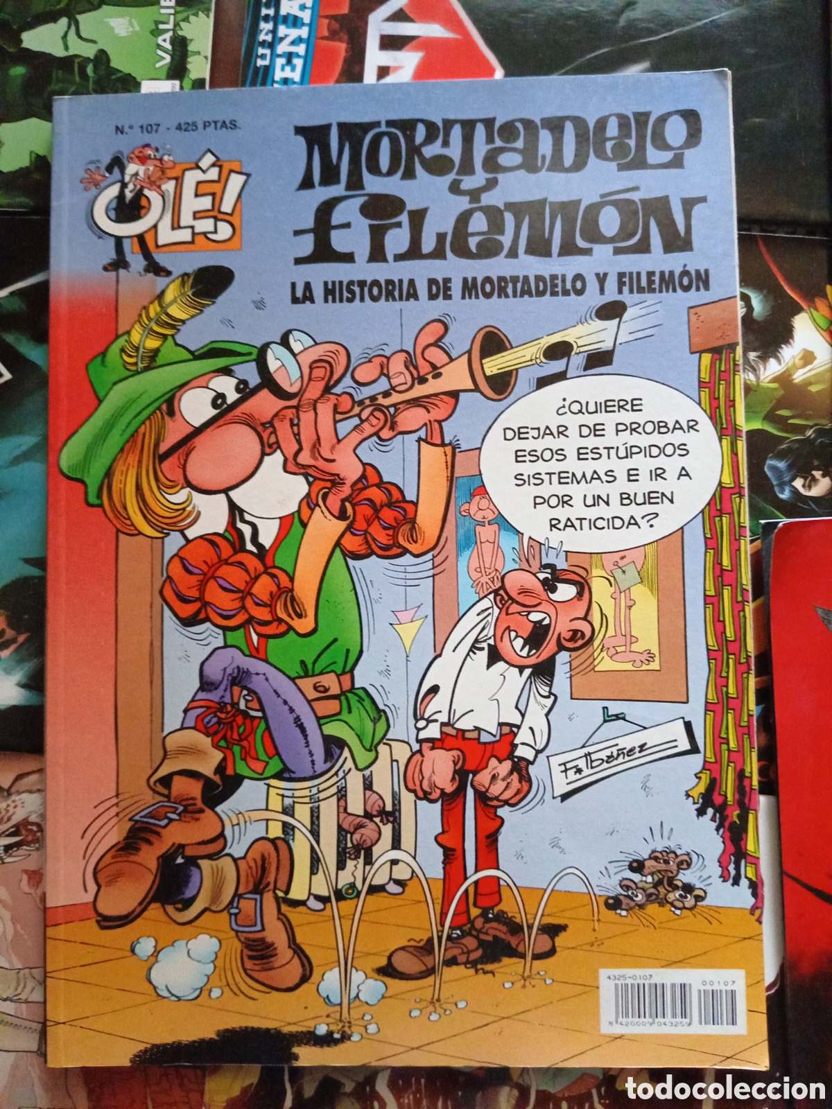 C&oacute;mics: Colecci&oacute;n Ol&eacute; Mortadelo y Filem&oacute;n 107 cj99