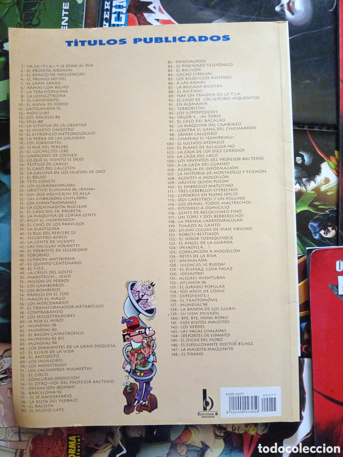 C&oacute;mics: Colecci&oacute;n Ol&eacute; Mortadelo y Filem&oacute;n 77 cj99 - Foto 2